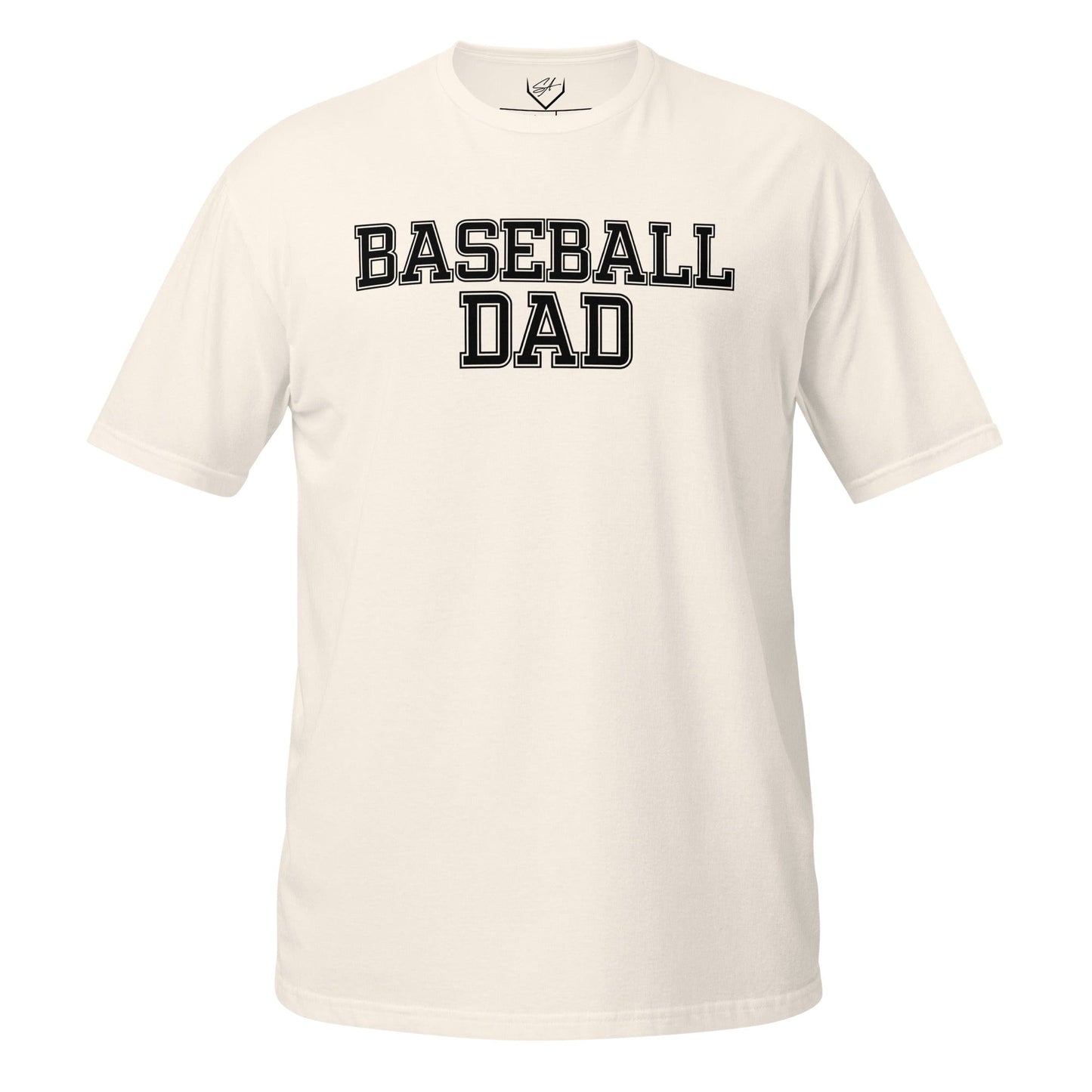 SA Apparel Adult Tee Ivory / S / Soft Style/Cotton Baseball Dad - Adult Tee