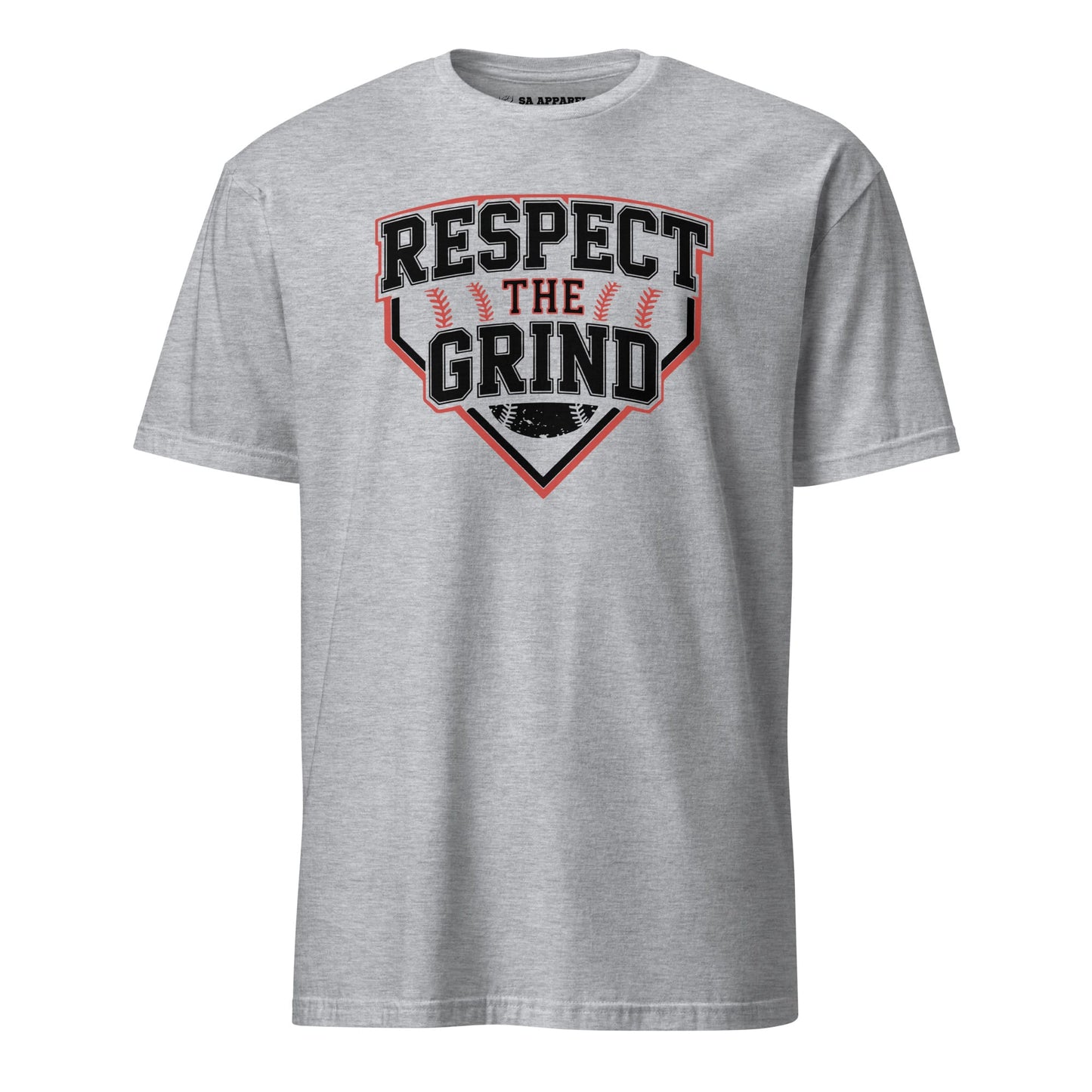 SA Apparel Adult Tee Light Grey / S / Soft Style/Cotton Respect The Grind - Adult Tee