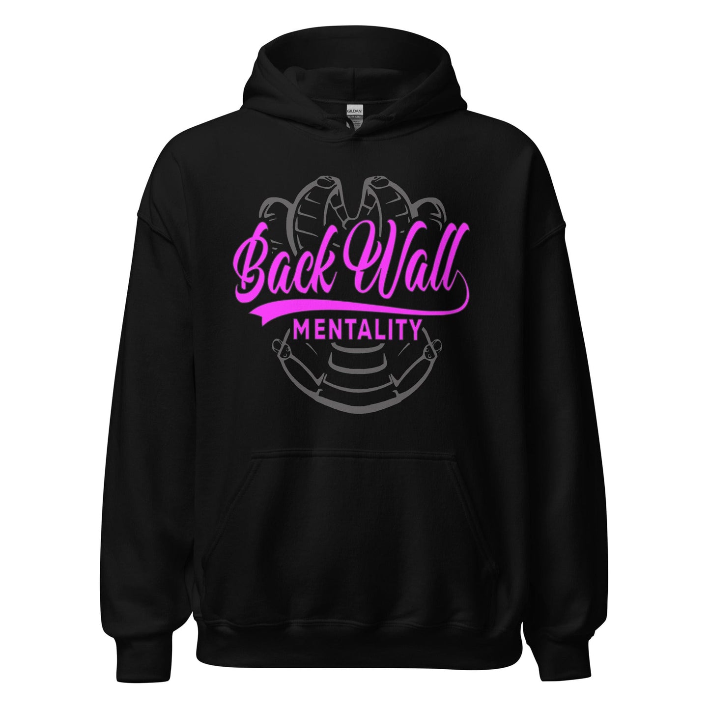 Backwall Mentality Pink - Adult Hoodie