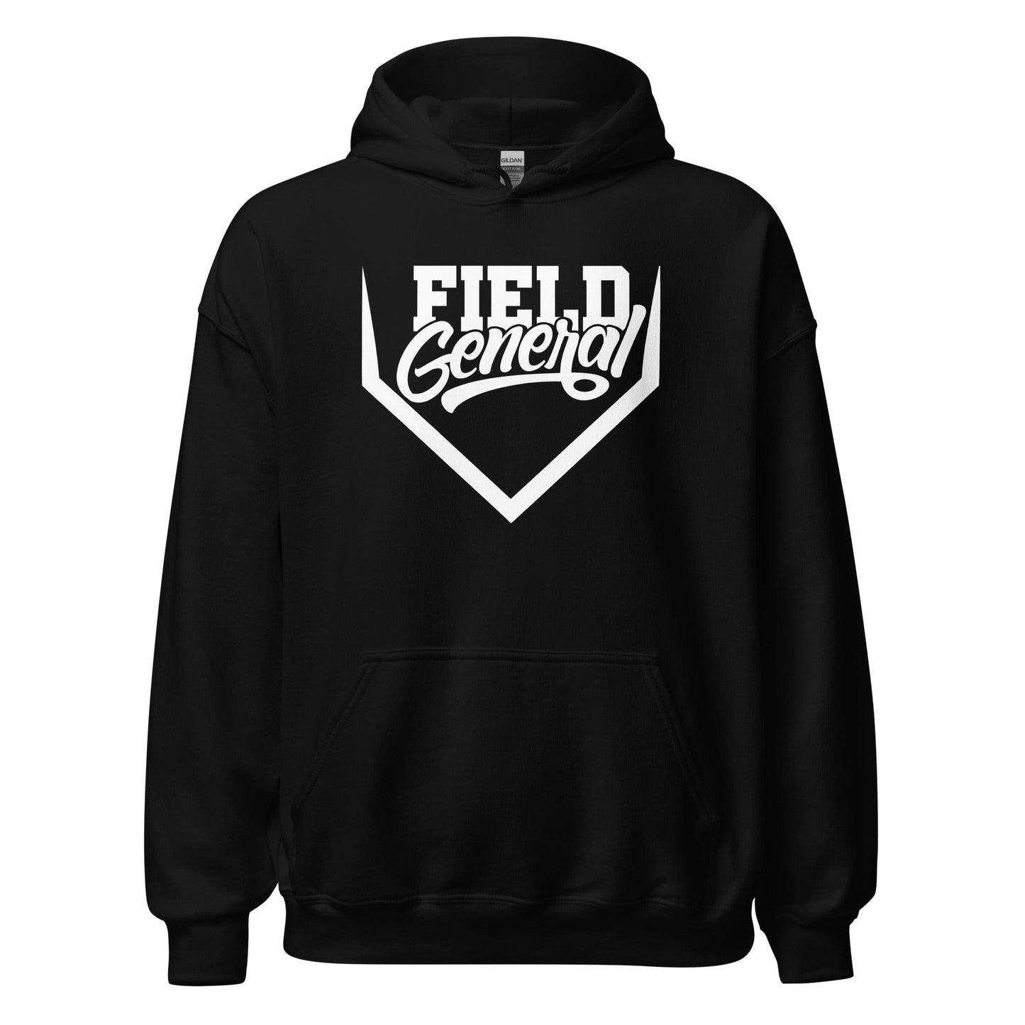 SA Apparel Adult Hoodie Black / S Field General - Adult Hoodie