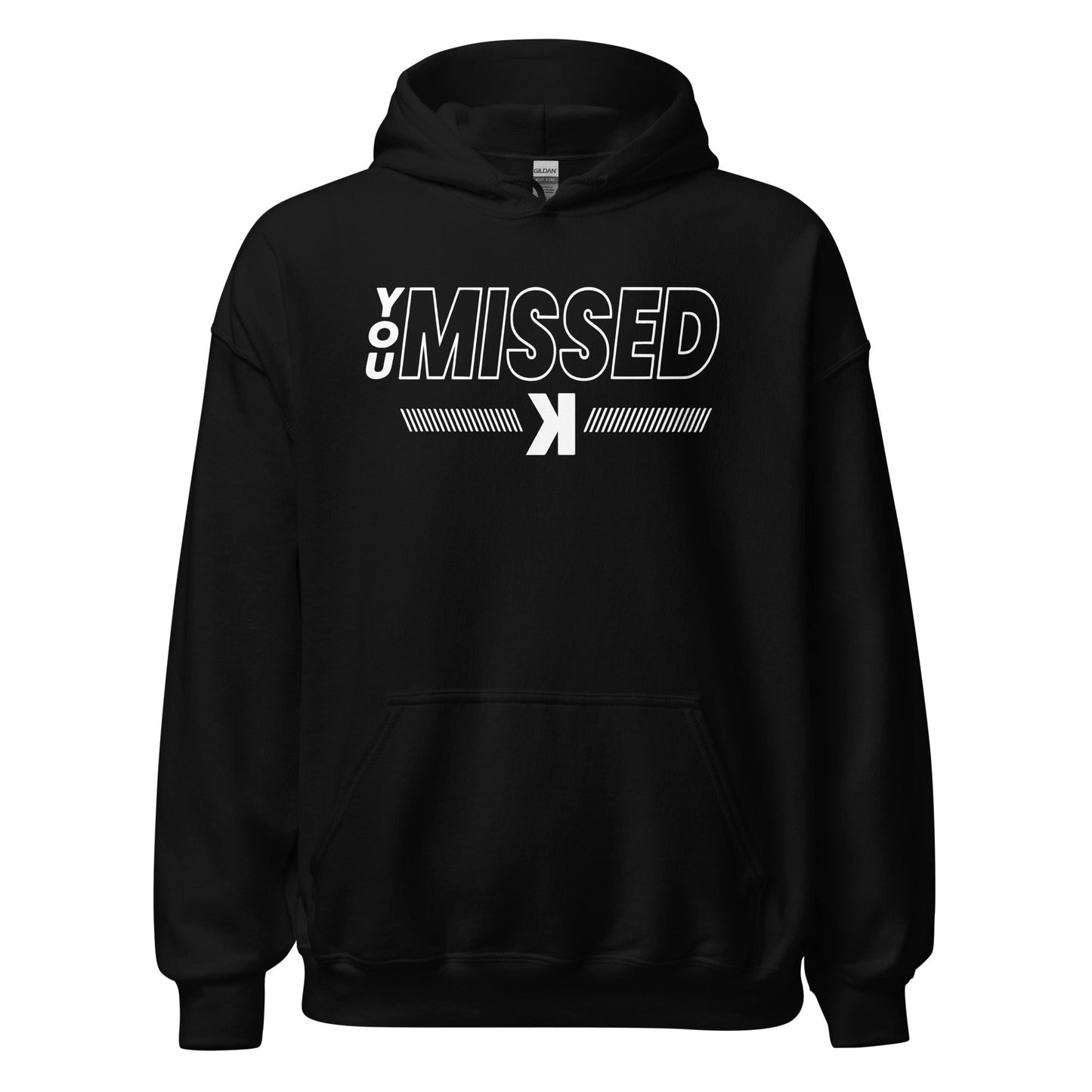 SA Apparel Adult Hoodie Black / S You Missed - Adult Hoodie