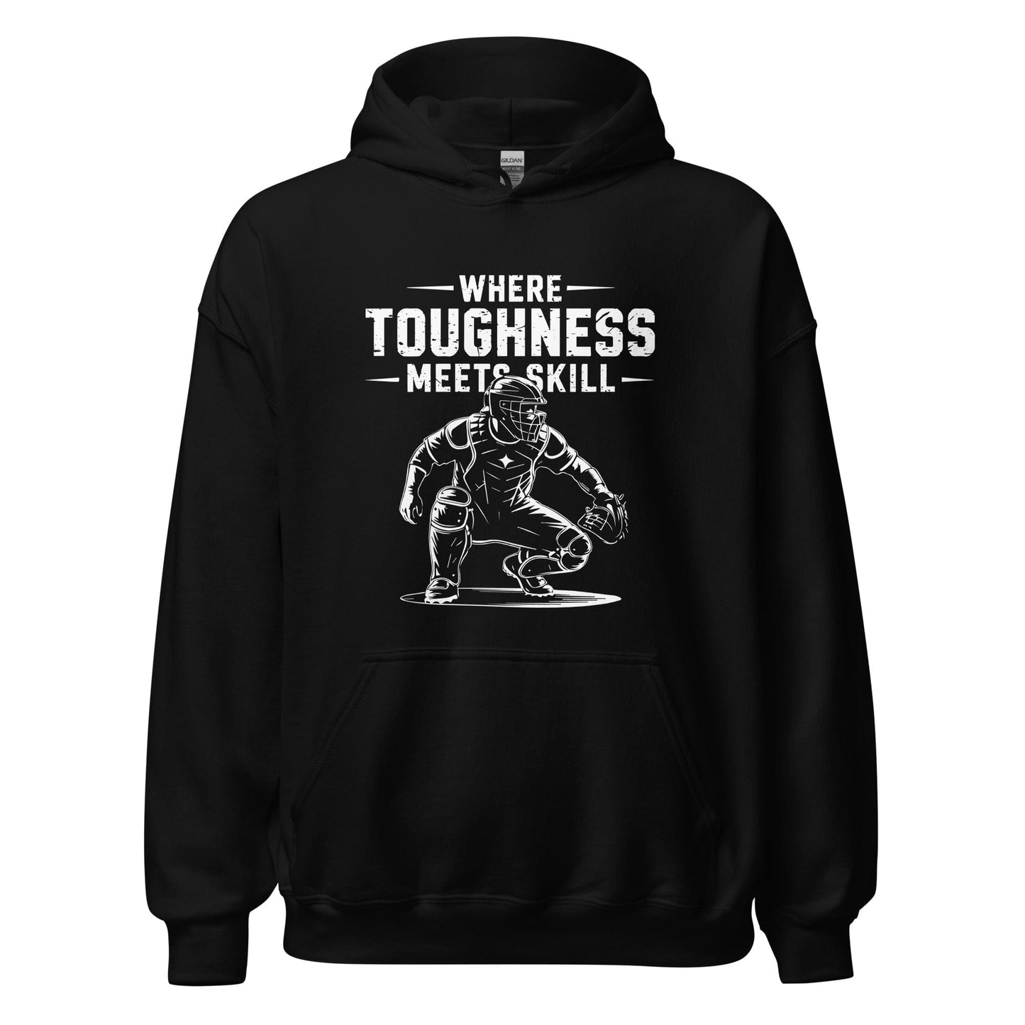 SA Apparel Black / S Where Toughness Meets Skill - Adult Hoodie