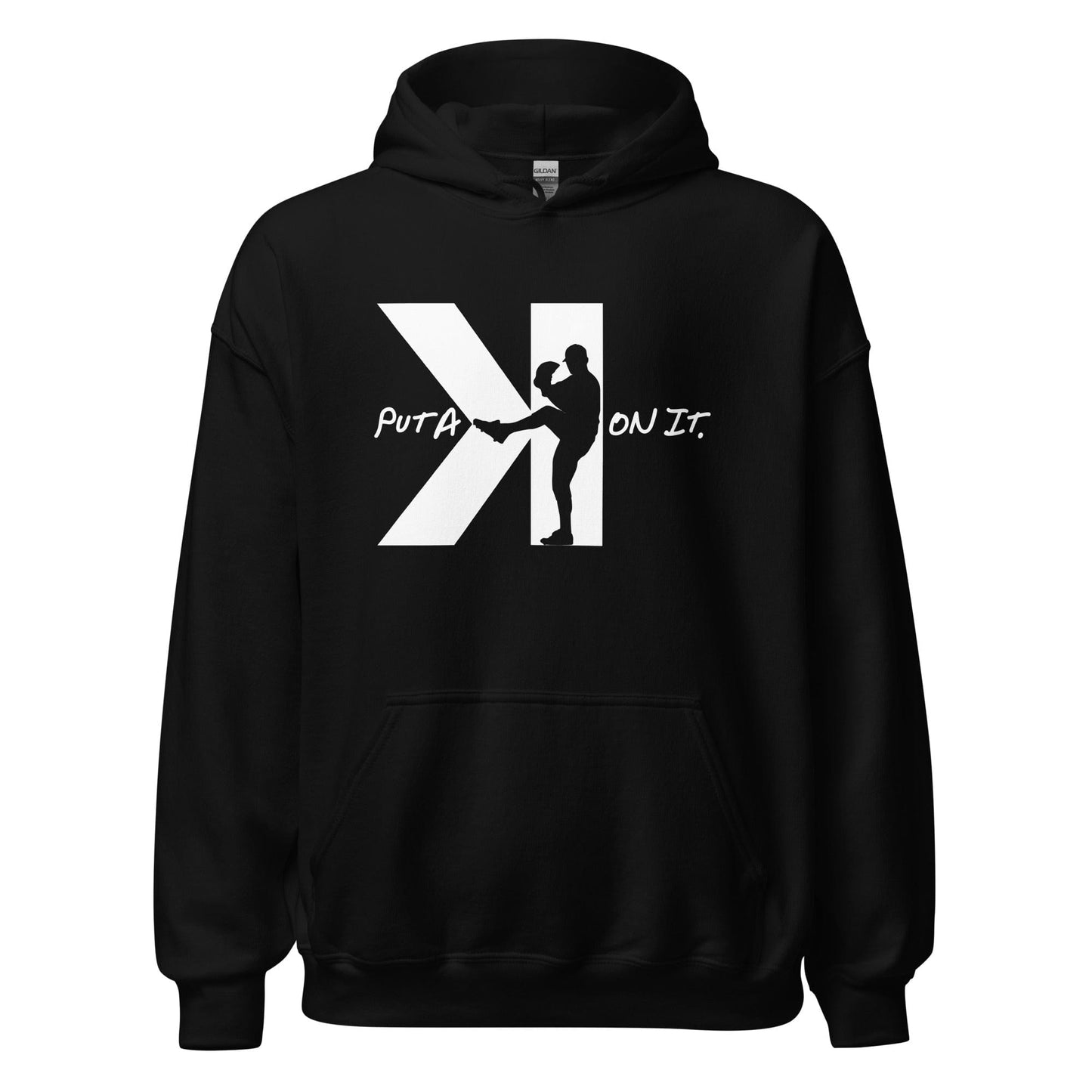 SA Apparel Adult Hoodie Black / S Put A K On It Baseball - Adult Hoodie