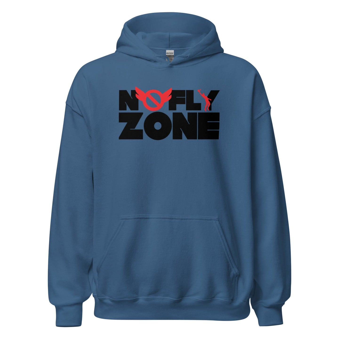 SA Apparel Hoodie Indigo Blue / S No Fly Zone - Adult Hoodie