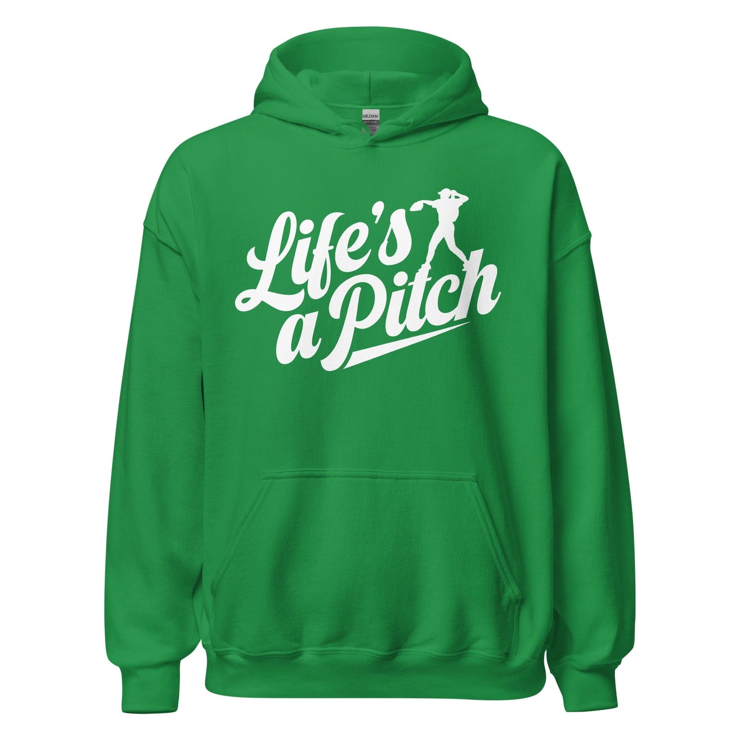 Life's A Pitch - Adult Hoodie