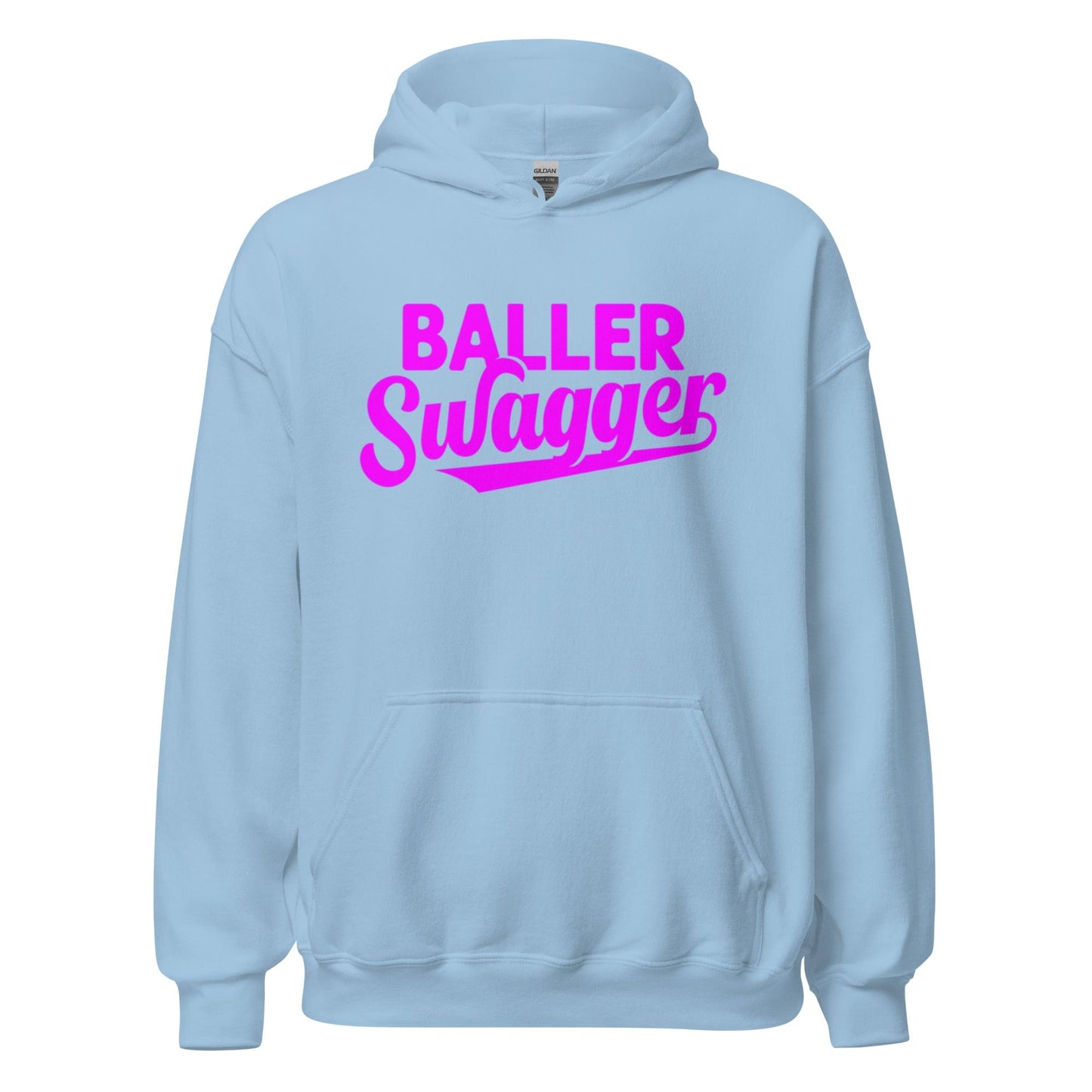Baller Swagger Pink - Adult Hoodie