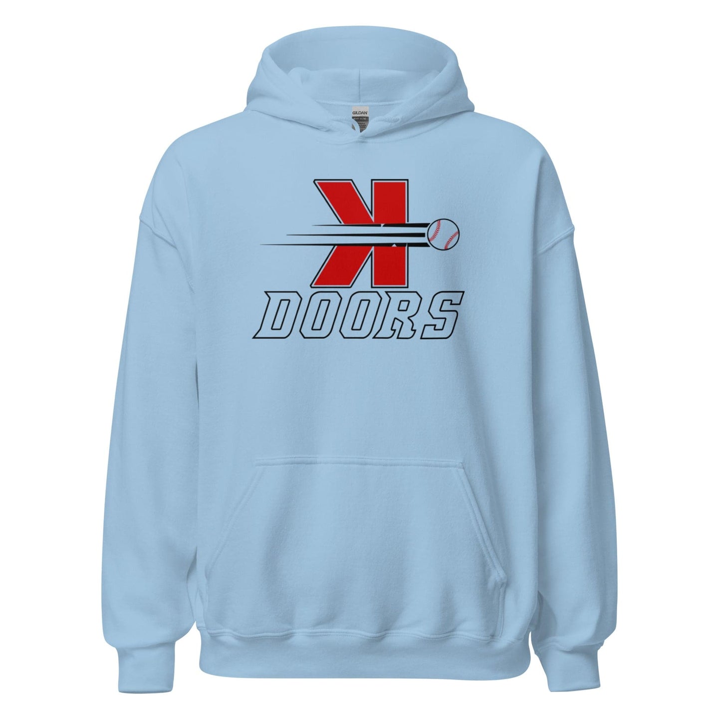 SA Apparel Adult Hoodie Light Blue / S Doors - Adult Hoodie