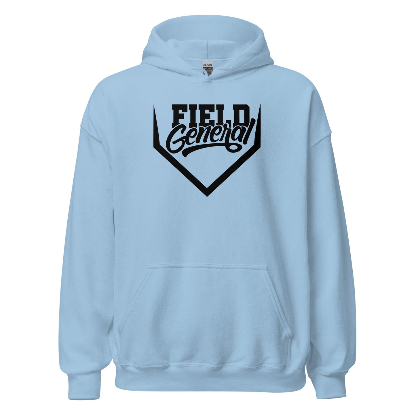 SA Apparel Adult Hoodie Light Blue / S Field General - Adult Hoodie