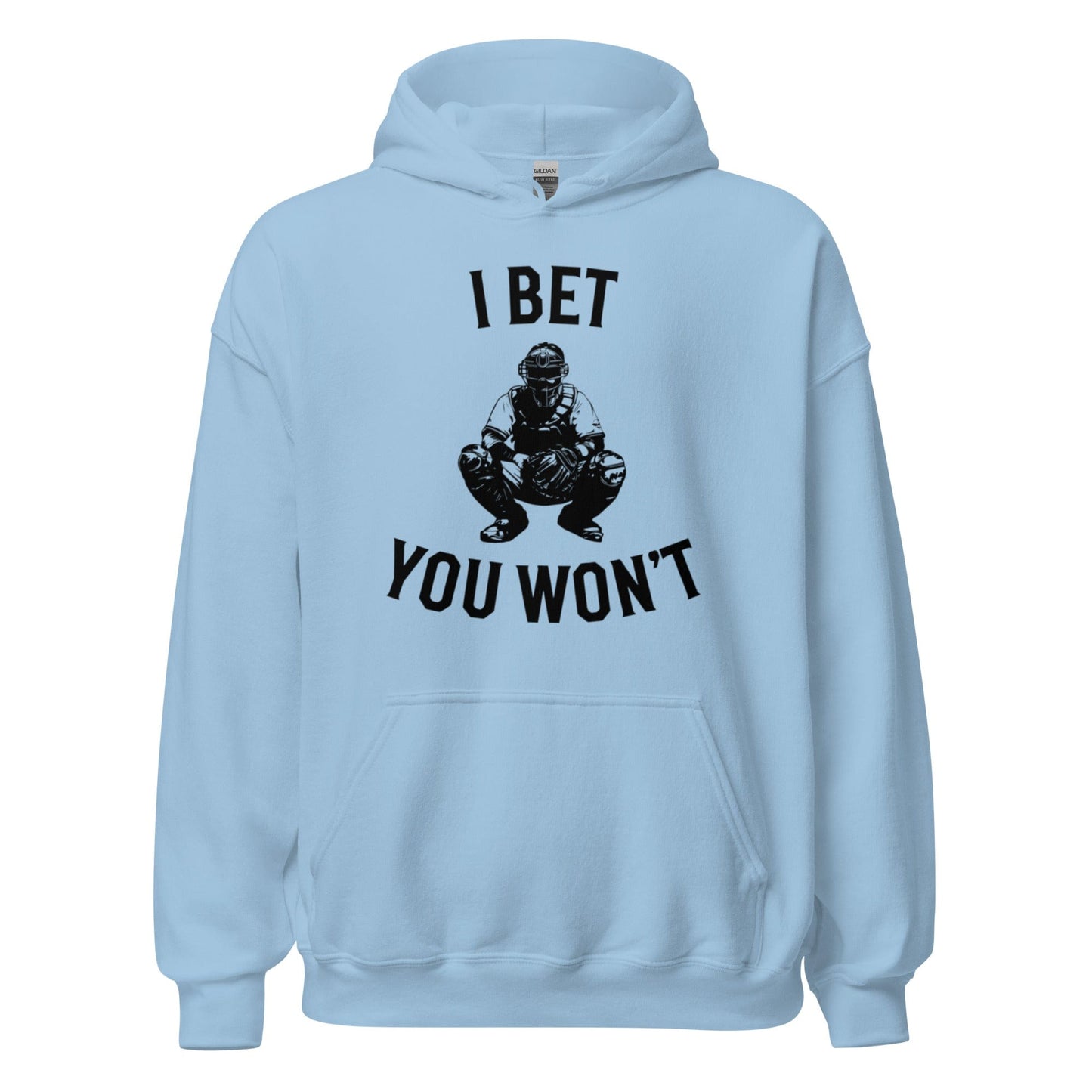 SA Apparel Light Blue / S I Bet You Won't - Adult Hoodie