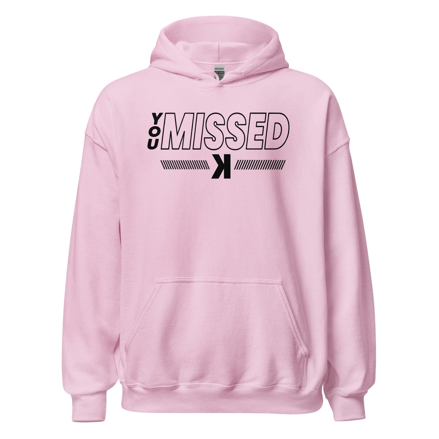 SA Apparel Adult Hoodie Light Pink / S You Missed - Adult Hoodie