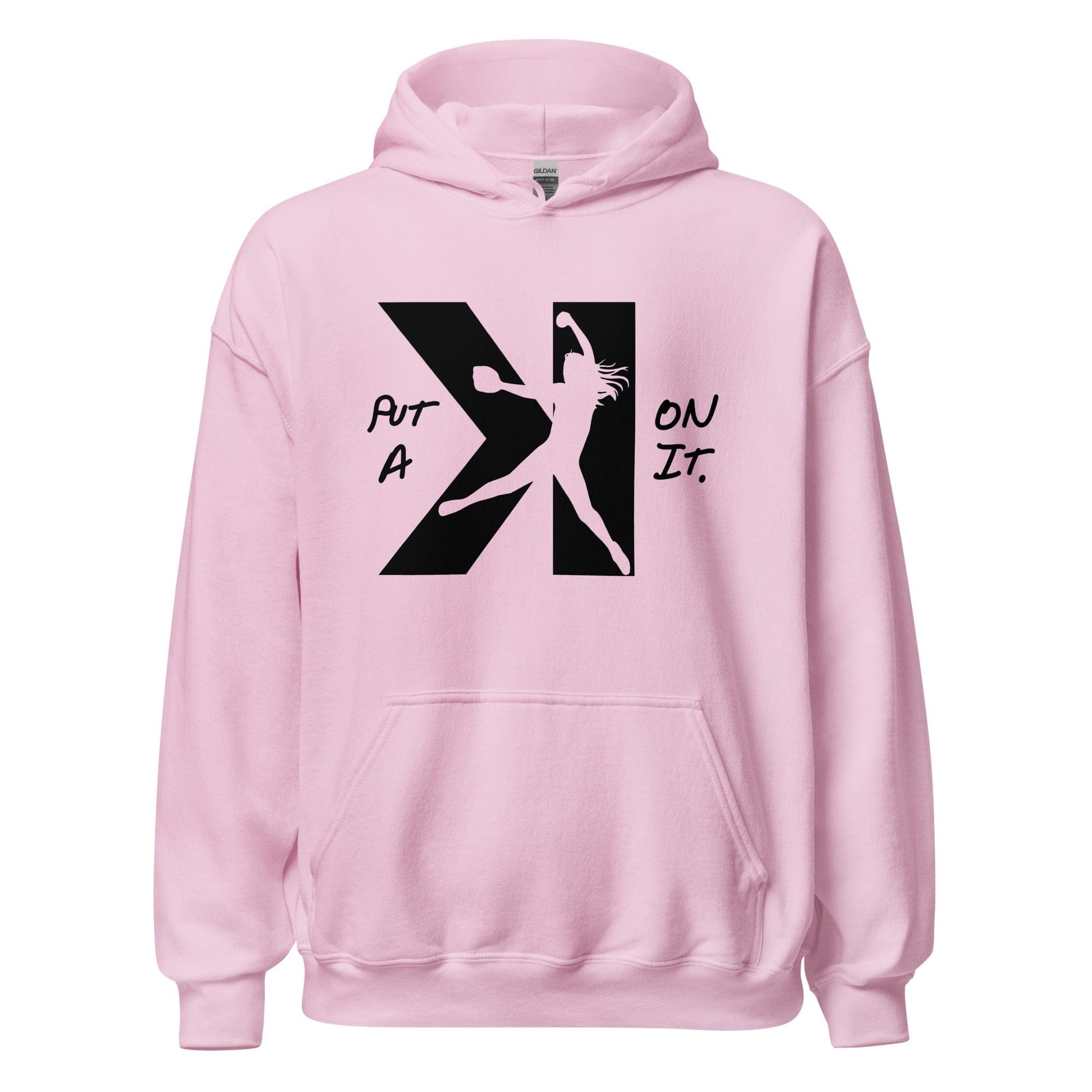 SA Apparel Adult Hoodie Light Pink / S Put A K On It Softball - Adult Hoodie