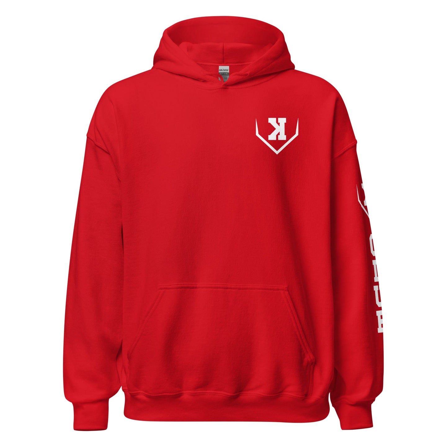 SA Apparel Adult Hoodie Red / L K Club - Adult Hoodie