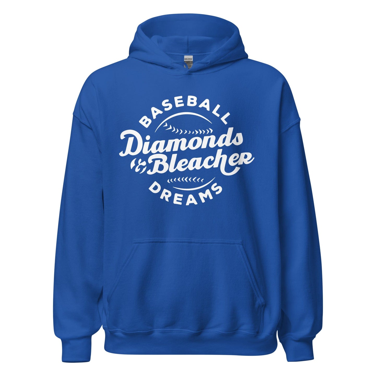 Baseball Diamonds And Bleacher Dreams - Adult Hoodie