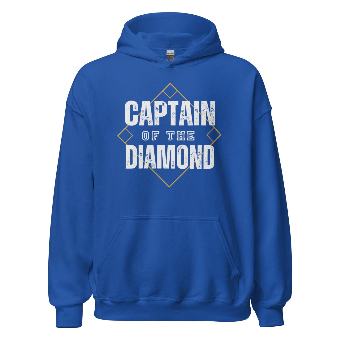 SA Apparel Adult Hoodie Royal / S Captain Of The Diamond - Adult Hoodie