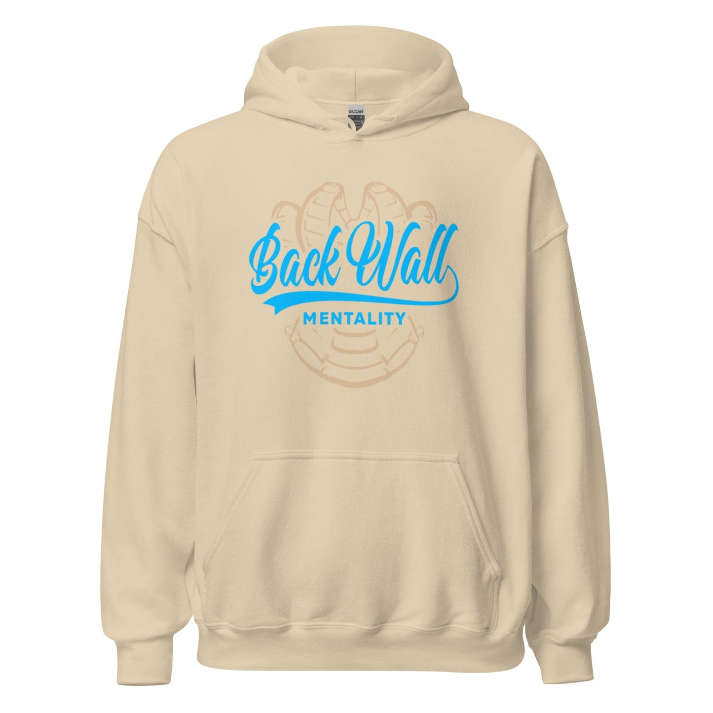 SA Apparel Adult Hoodie Sand / S Backwall Mentality Teal - Adult Hoodie