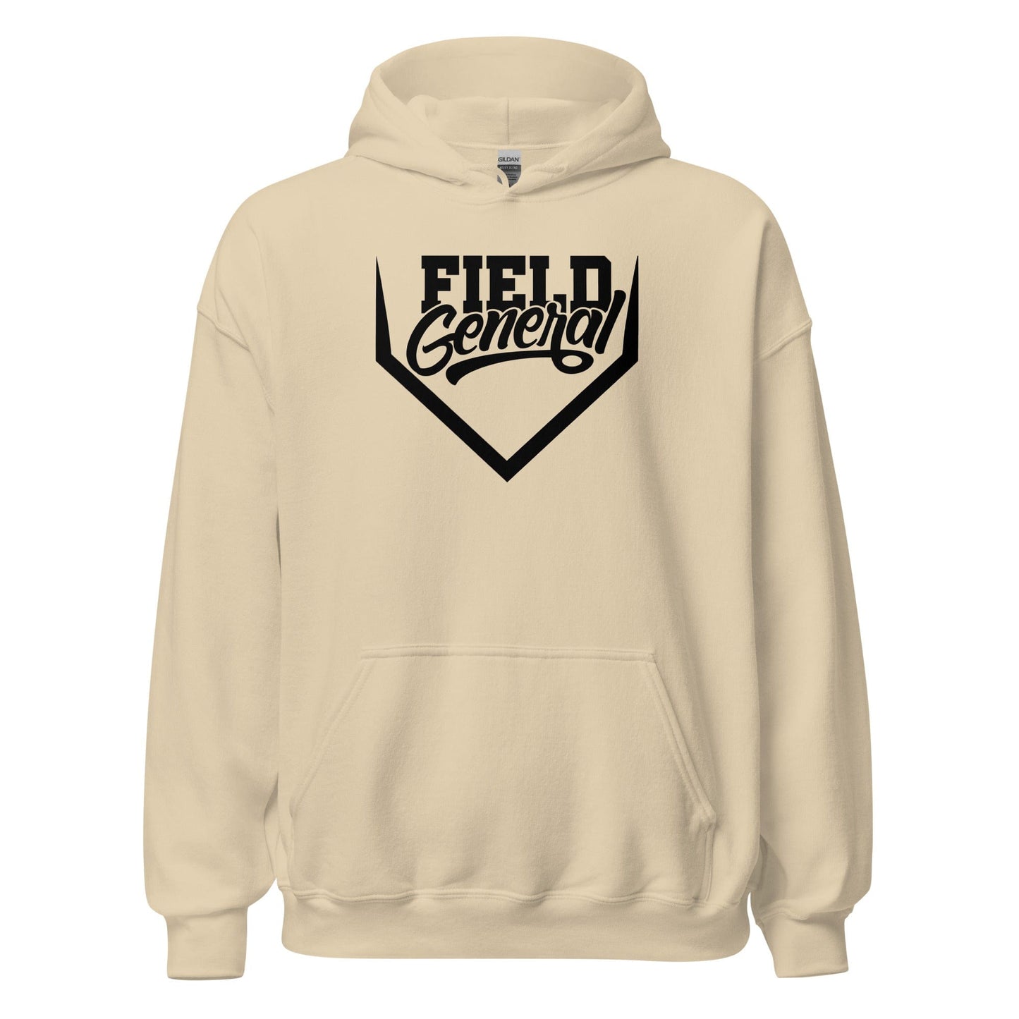 SA Apparel Adult Hoodie Sand / S Field General - Adult Hoodie