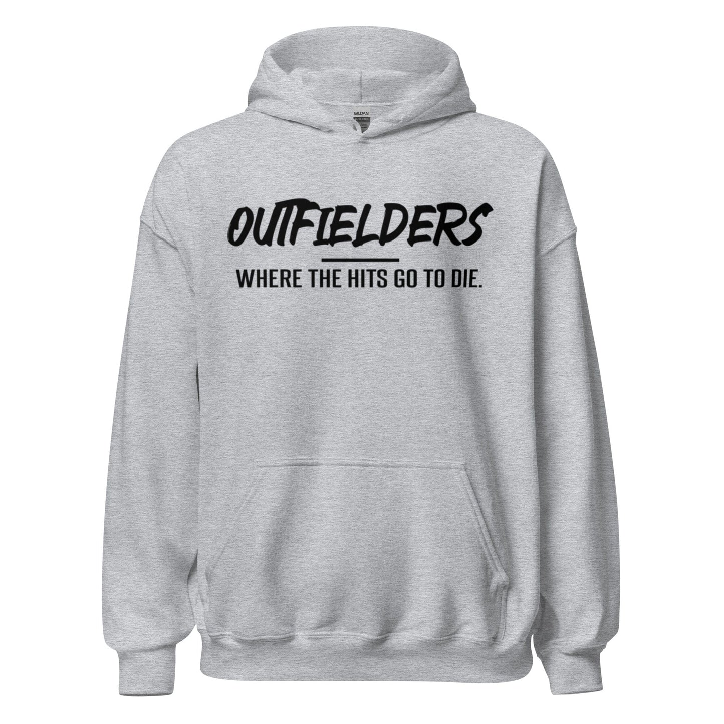 Outfielders: Where The Hits Go To Die - Adult Hoodie