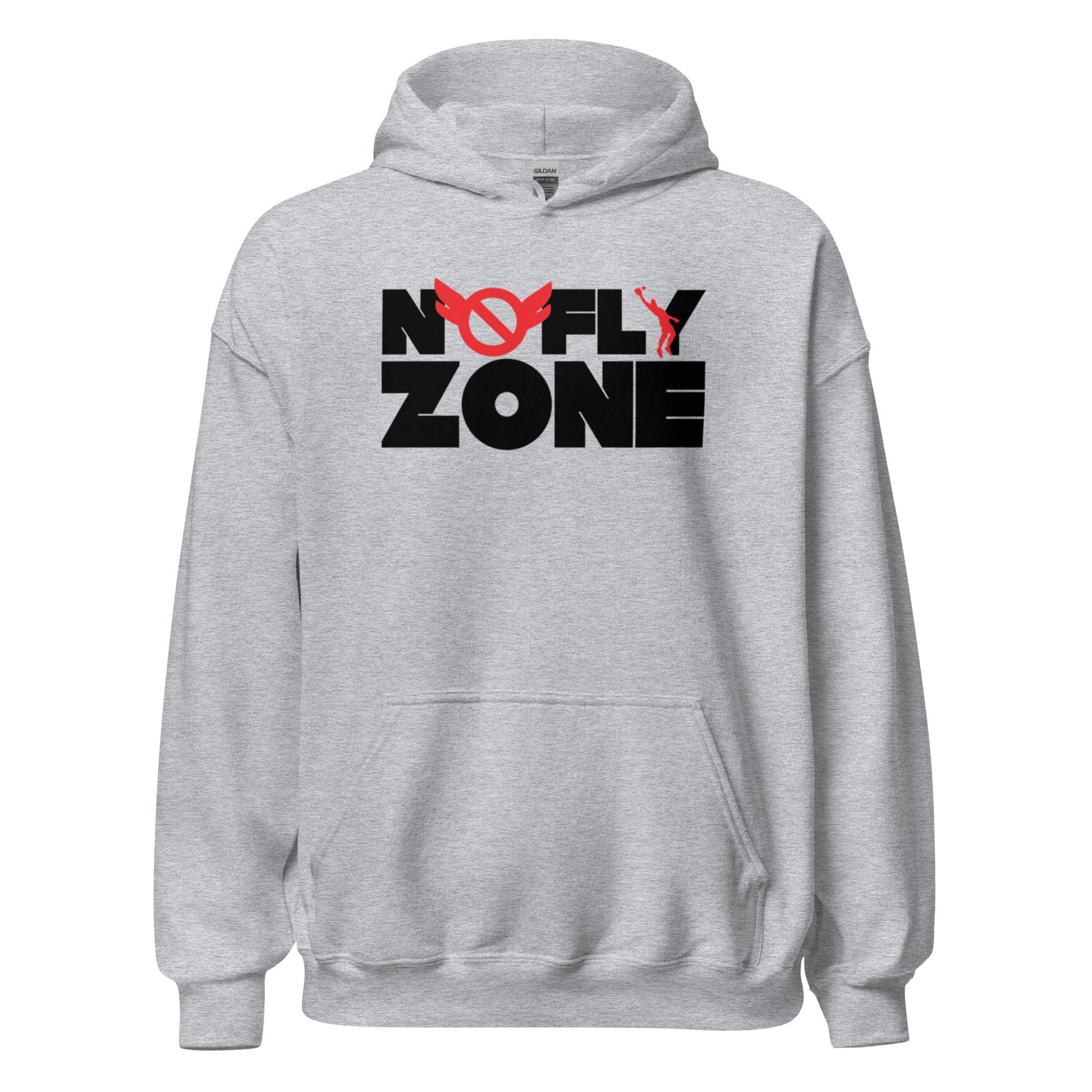 SA Apparel Hoodie Sport Grey / S No Fly Zone - Adult Hoodie