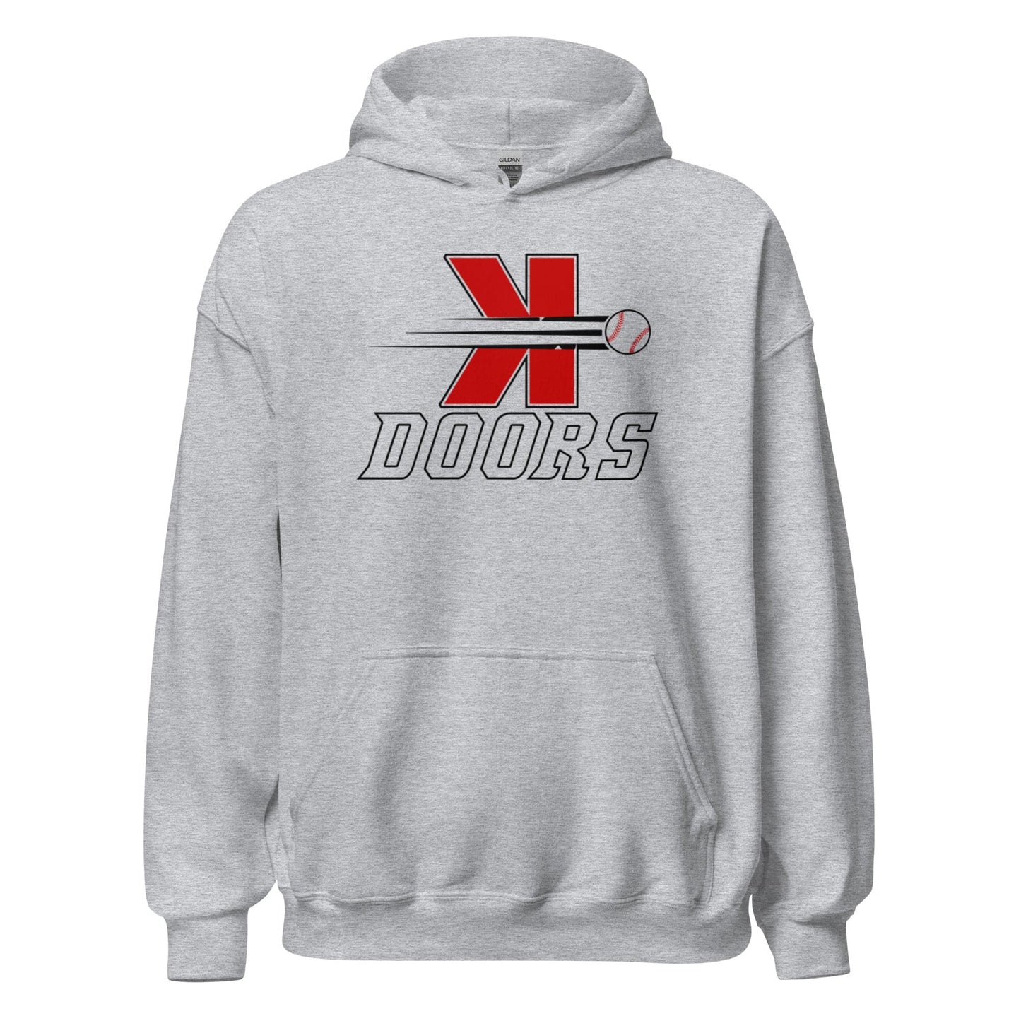 SA Apparel Adult Hoodie Sport Grey / S Doors - Adult Hoodie