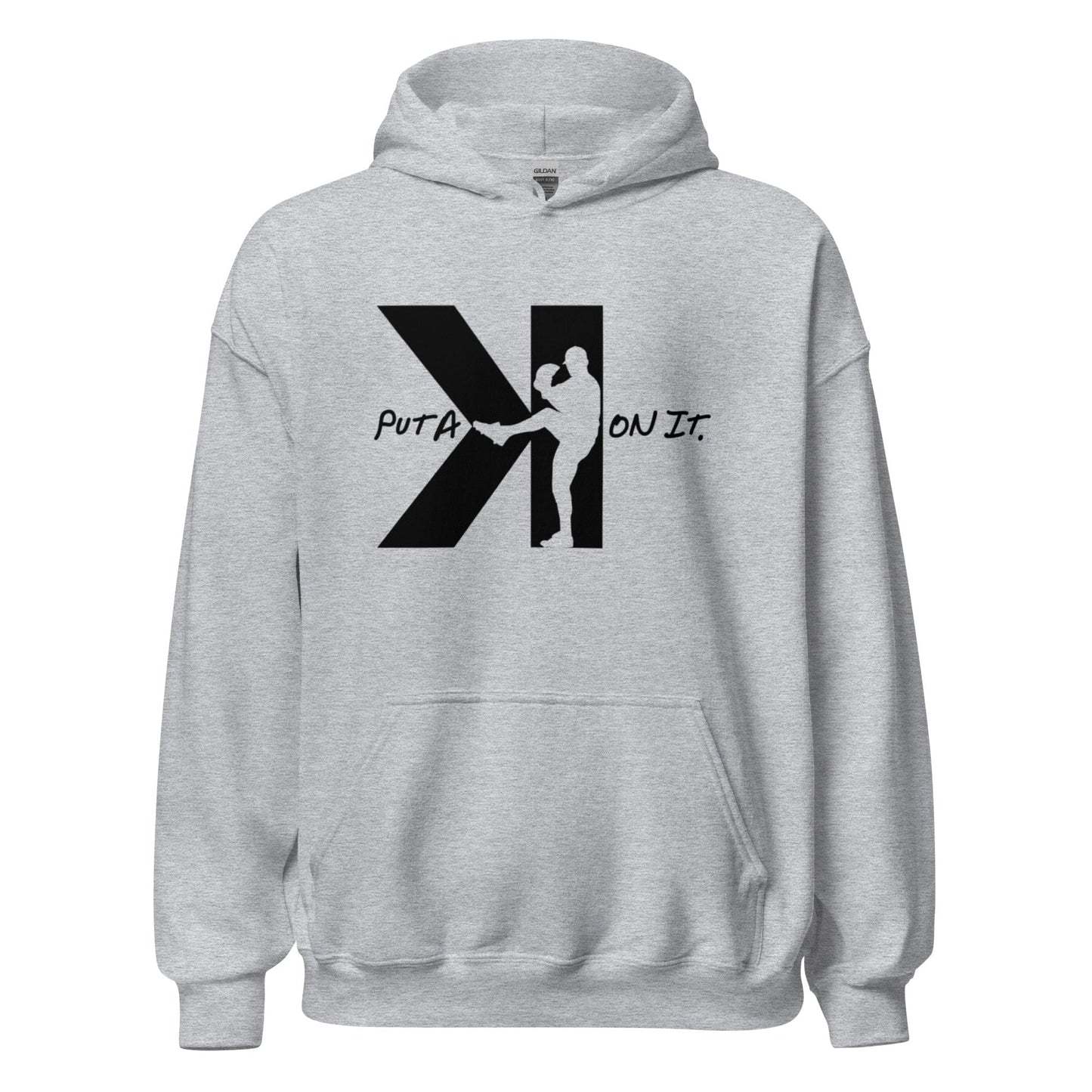 SA Apparel Adult Hoodie Light Grey / S Put A K On It Baseball - Adult Hoodie