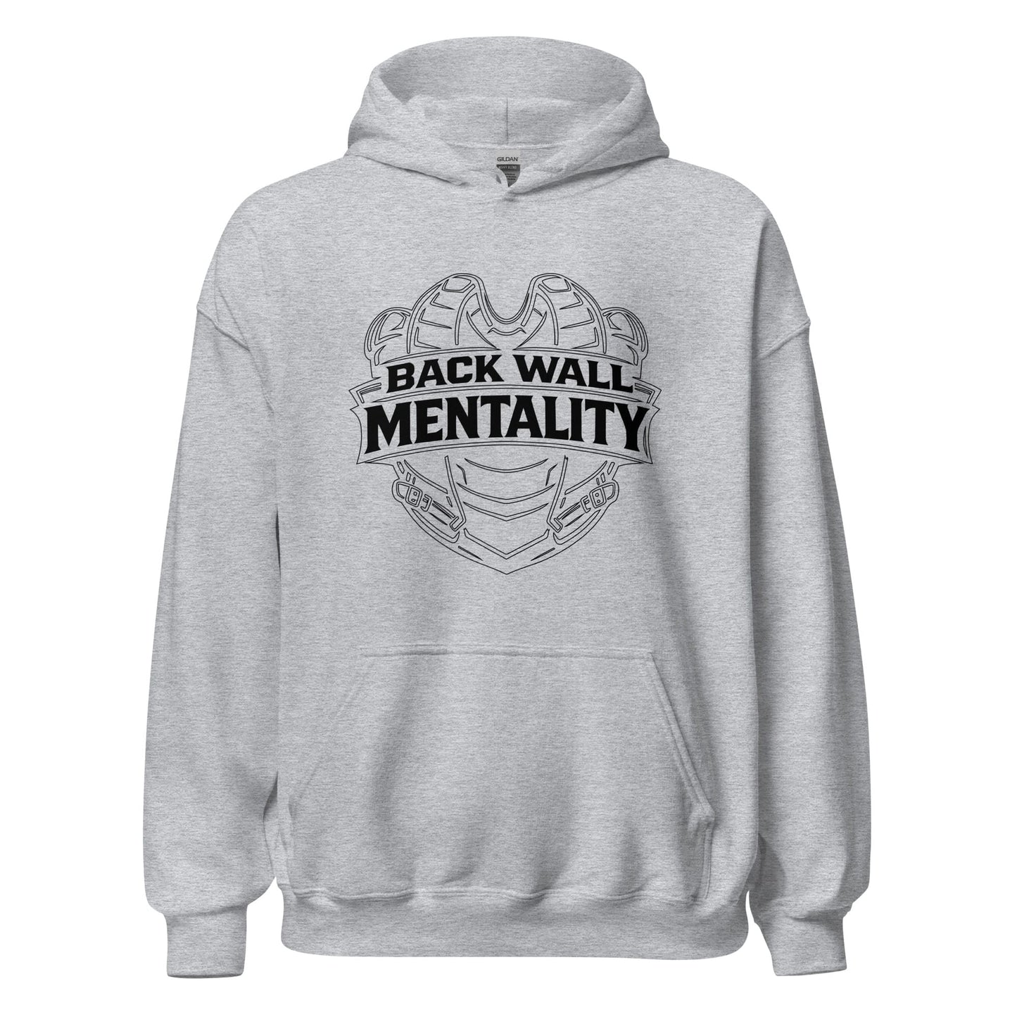 SA Apparel Adult Hoodie Light Grey / S Backwall Mentality - Adult Hoodie