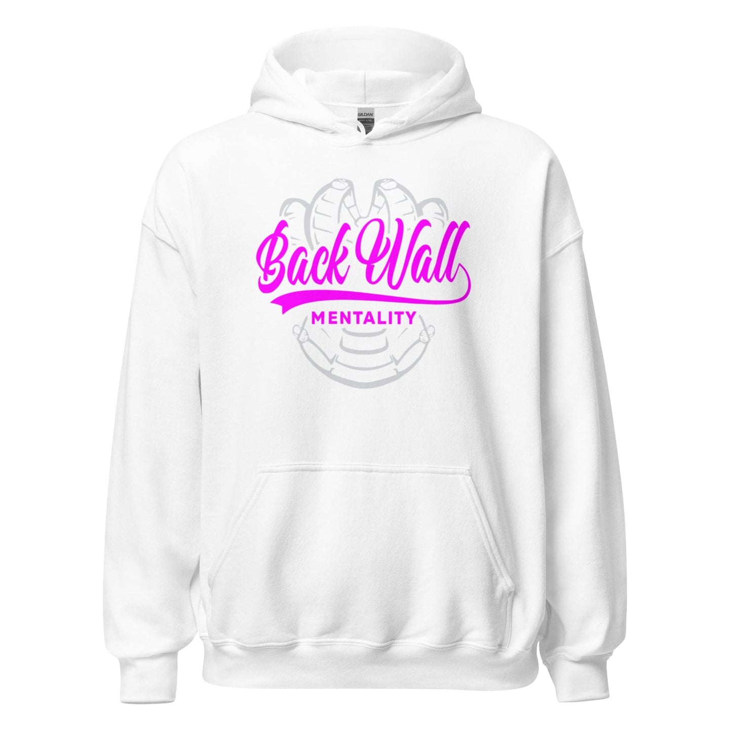 SA Apparel Adult Hoodie White / S Backwall Mentality Pink - Adult Hoodie