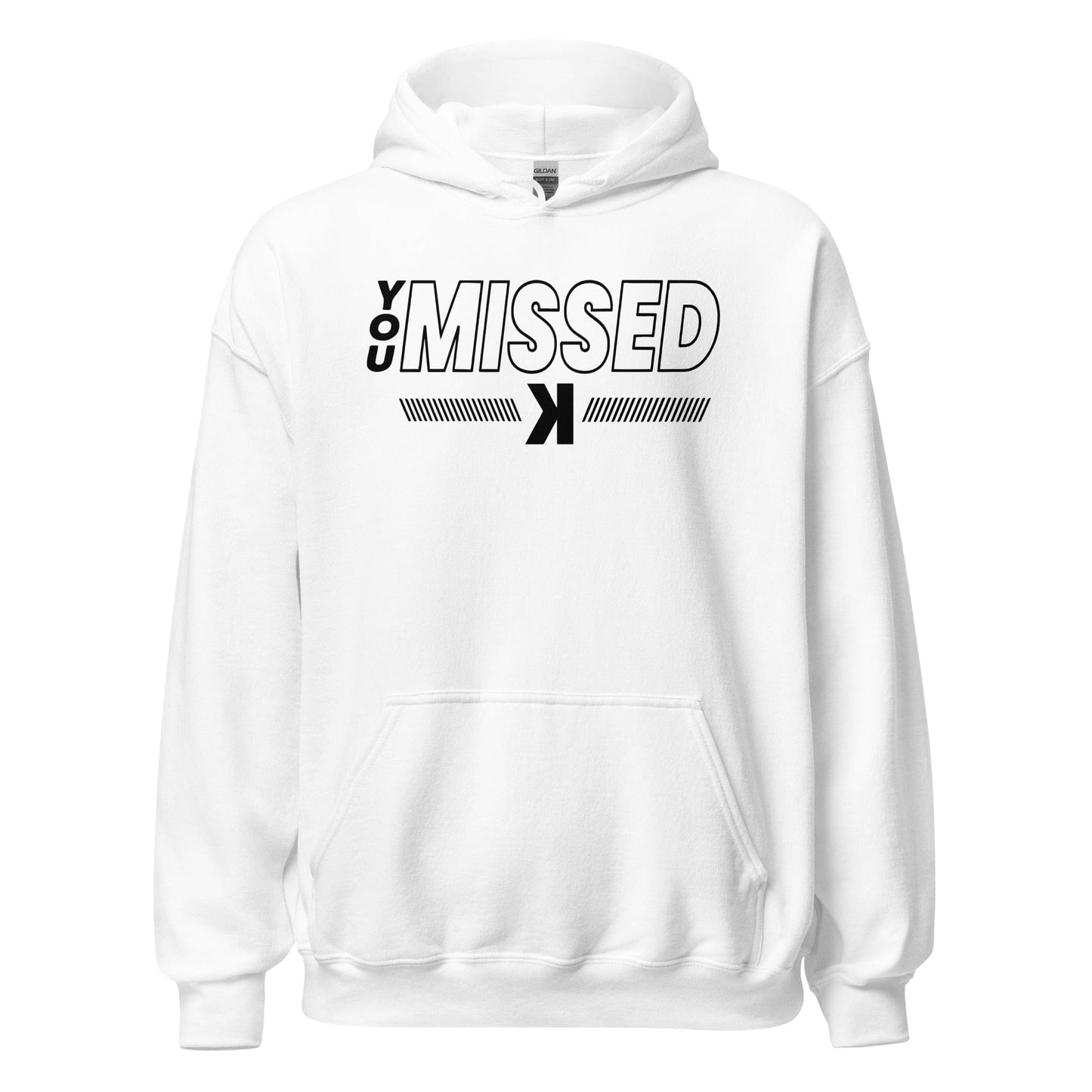 SA Apparel Adult Hoodie White / S You Missed - Adult Hoodie