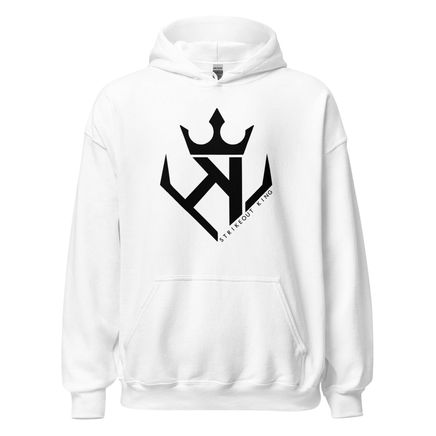 SA Apparel Adult Hoodie White / S Strikeout King - Adult Hoodie