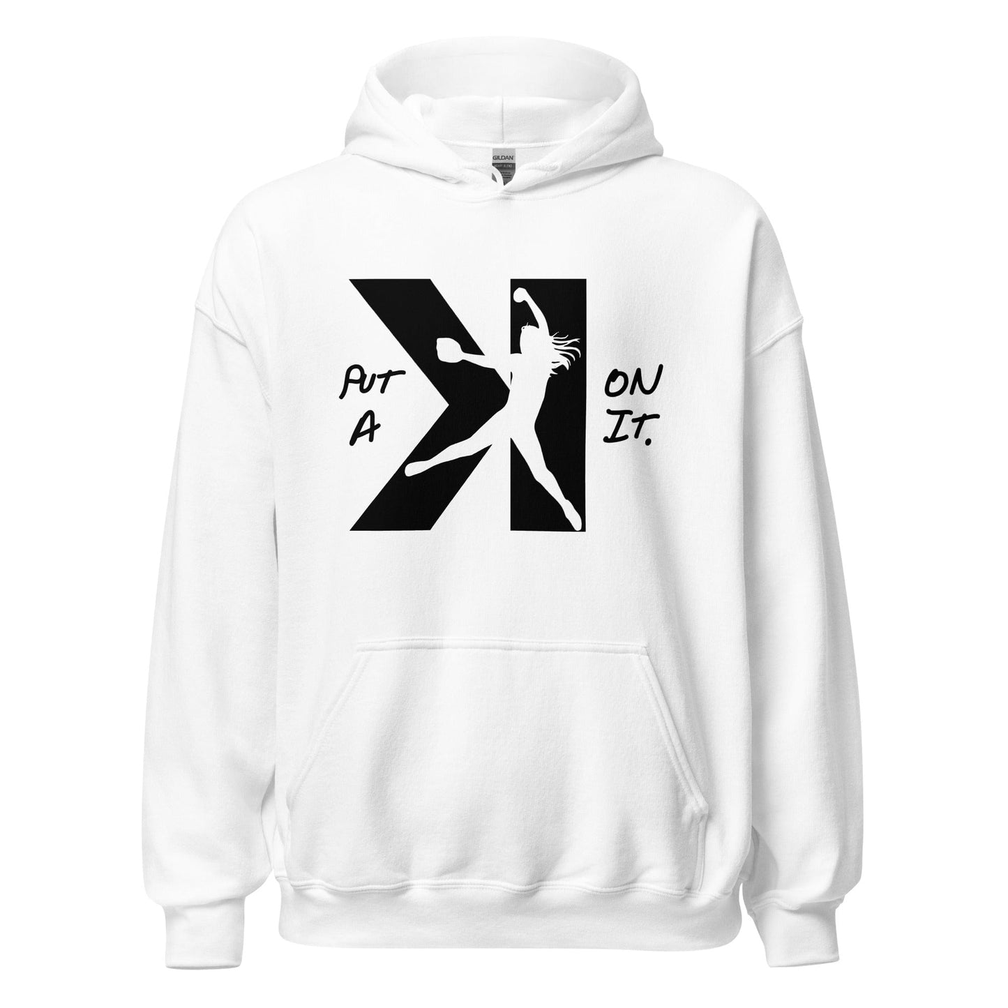 SA Apparel Adult Hoodie White / S Put A K On It Softball - Adult Hoodie
