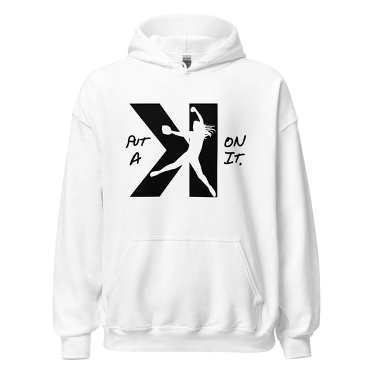 SA Apparel Adult Hoodie White / S Put A K On It Softball - Adult Hoodie