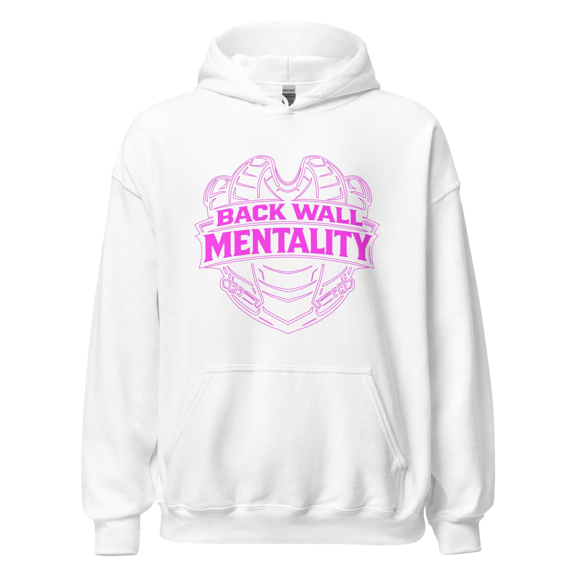 SA Apparel Adult Hoodie White / S Backwall Mentality Pink - Adult Hoodie
