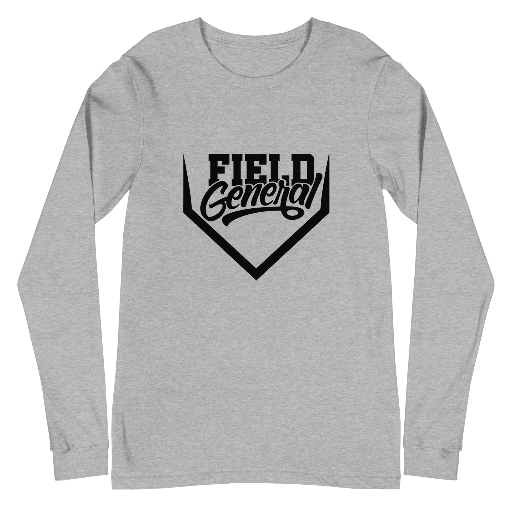 SA Apparel Adult Long Sleeve Athletic Heather / S Field General - Adult Long Sleeve