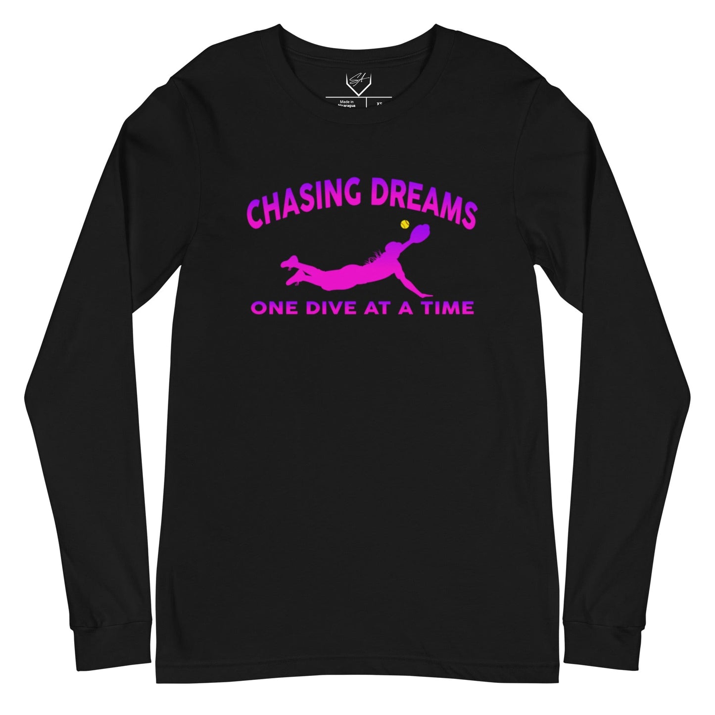 Chasing Dreams One Dive At A Time - Adult Long Sleeve