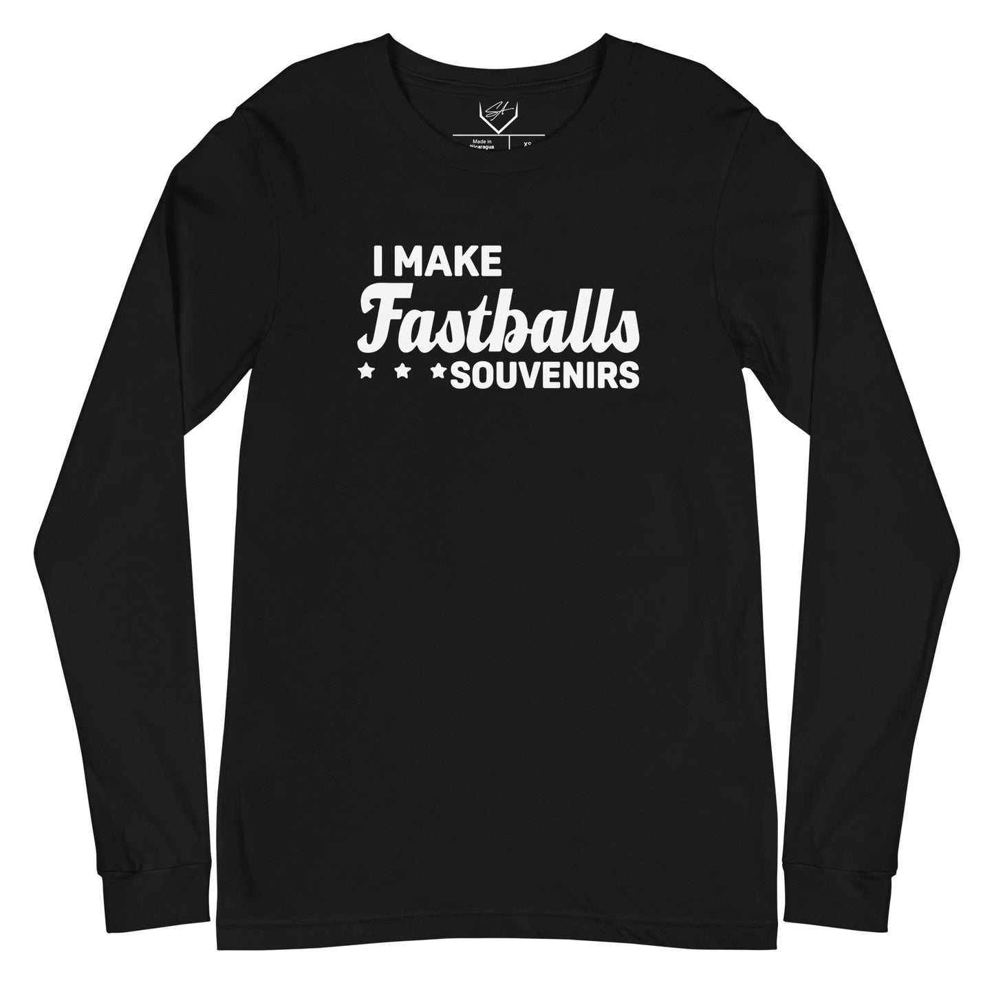 I Make Fastballs Souvenirs - Adult Long Sleeve