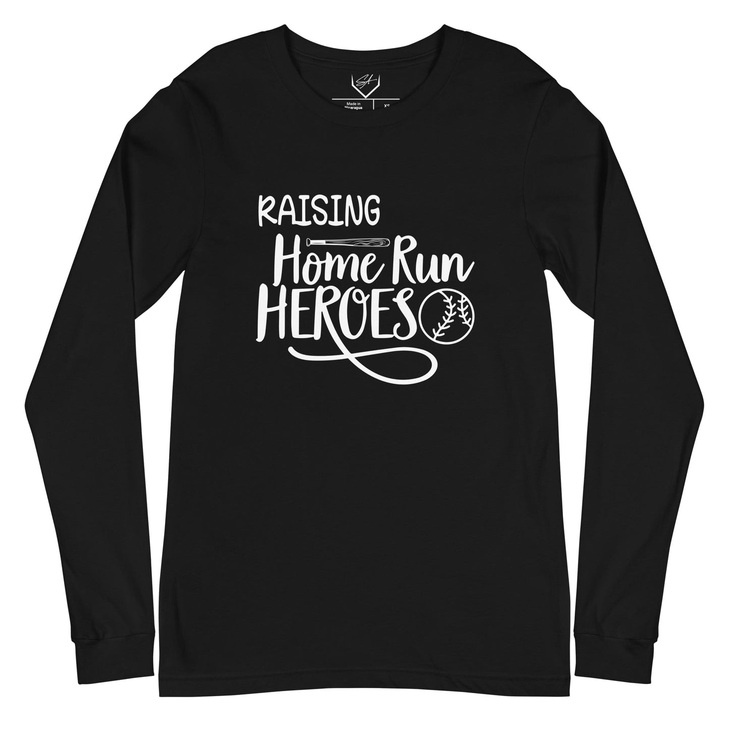 Raising Home Run Heroes - Adult Long Sleeve