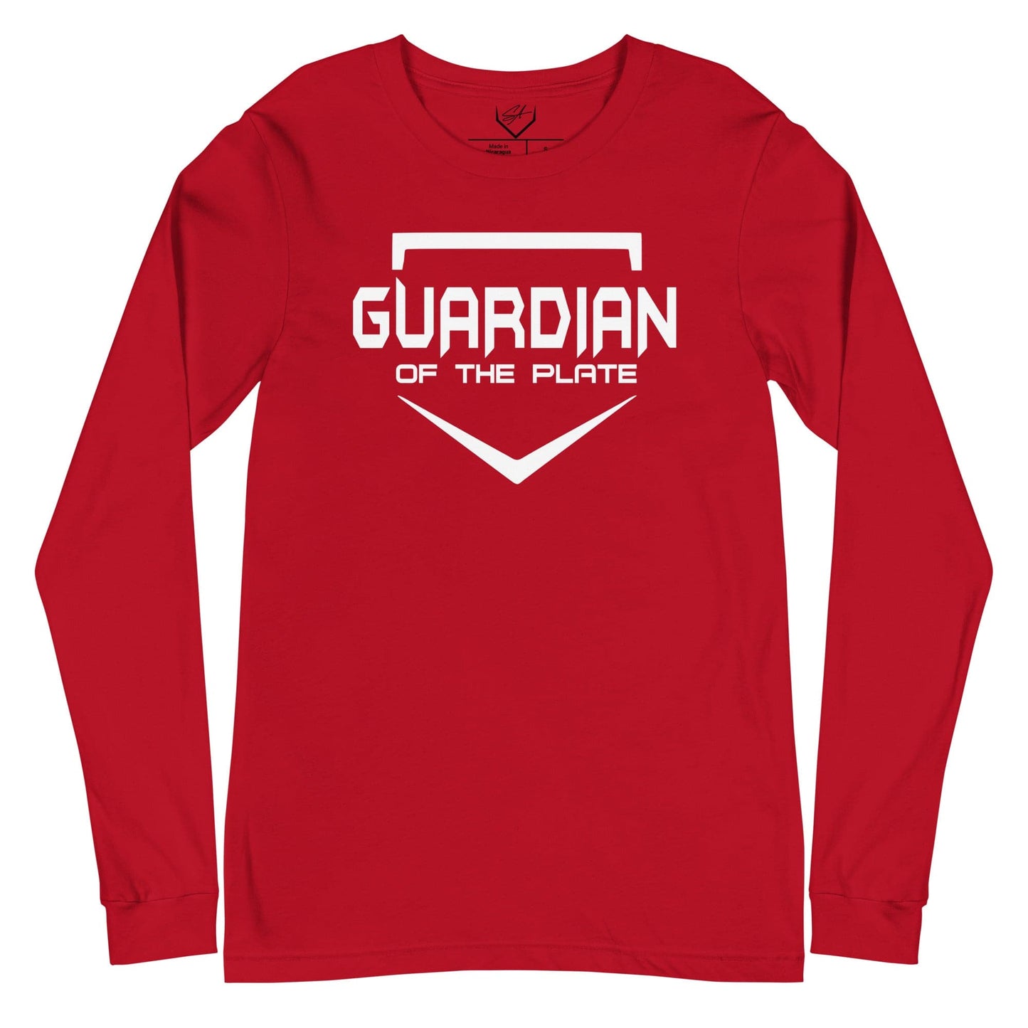 SA Apparel Adult Long Sleeve Red / S Guardian Of The Plate - Adult Long Sleeve