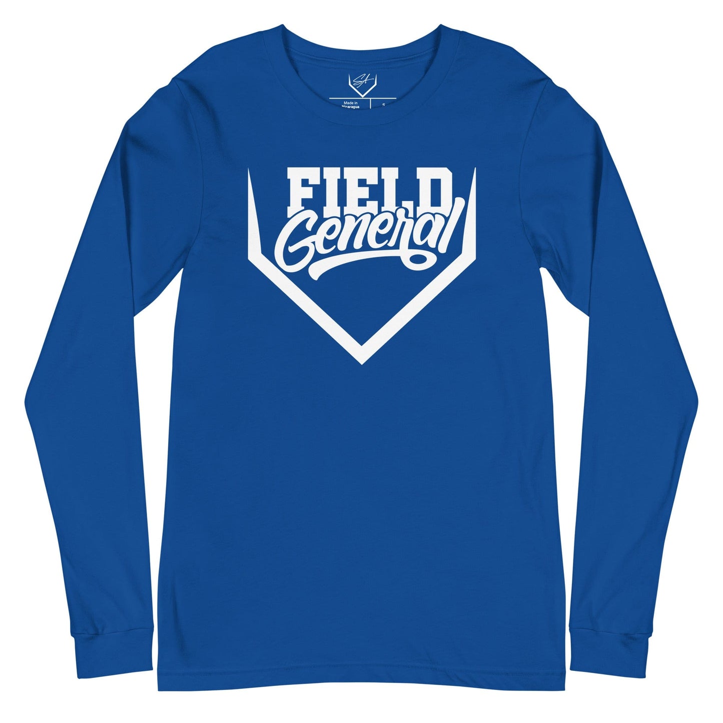 SA Apparel Adult Long Sleeve True Royal / S Field General - Adult Long Sleeve