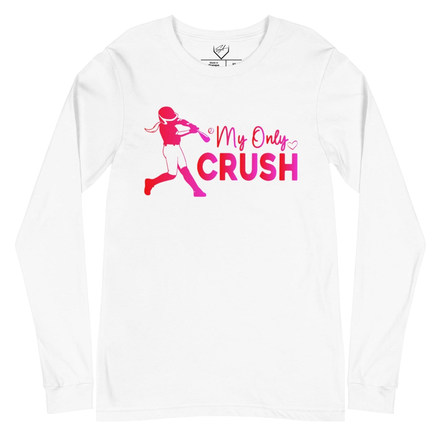 My Only Crush Ombre - Adult Long Sleeve