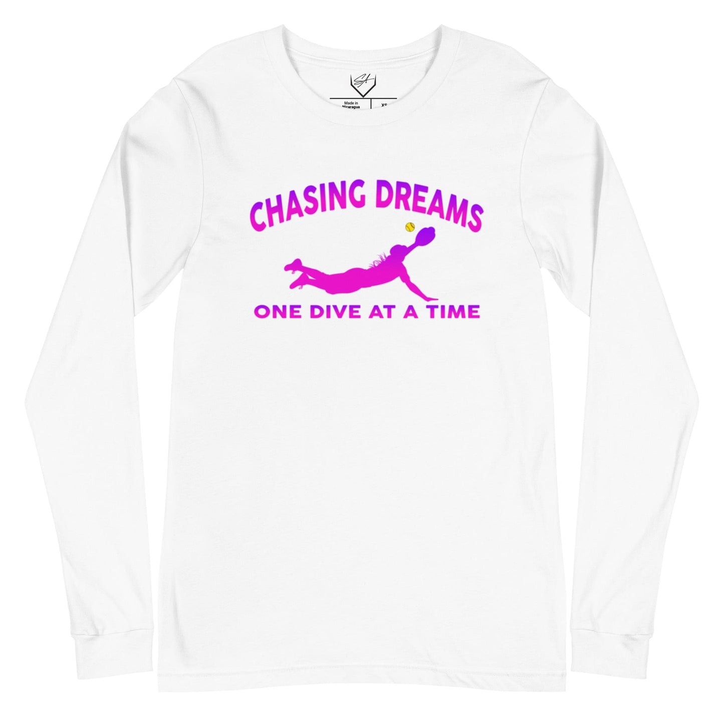 Chasing Dreams One Dive At A Time - Adult Long Sleeve