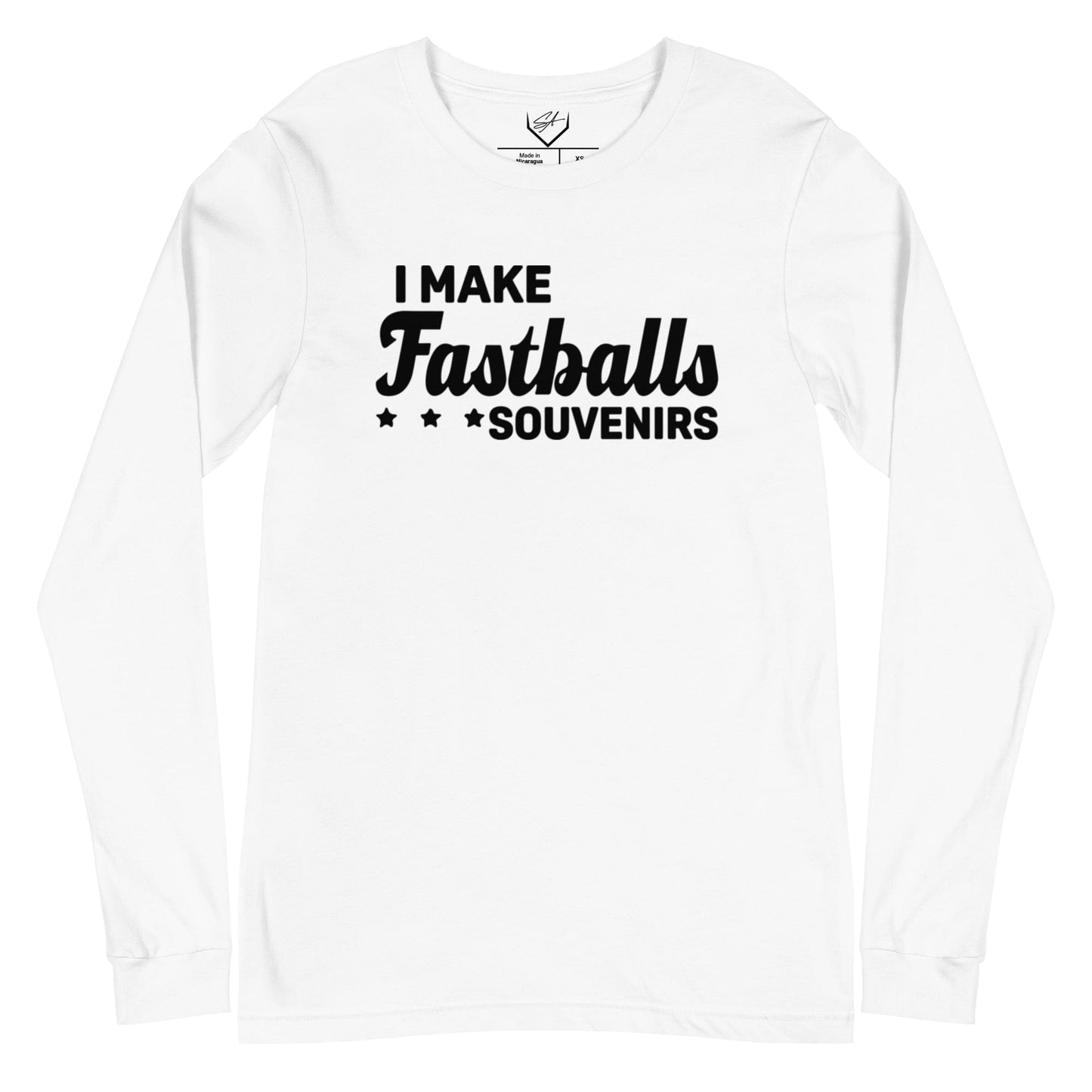I Make Fastballs Souvenirs - Adult Long Sleeve