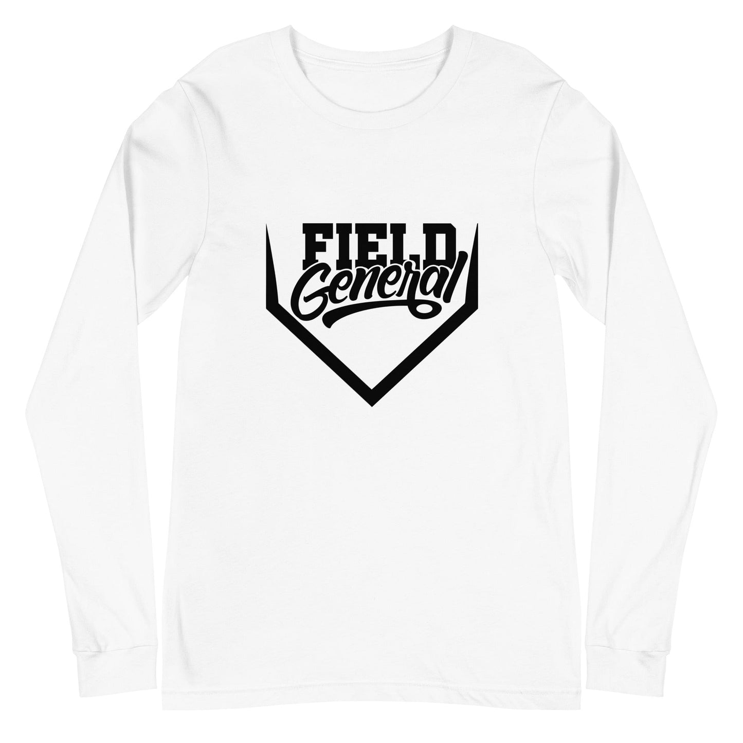 SA Apparel Adult Long Sleeve White / S Field General - Adult Long Sleeve