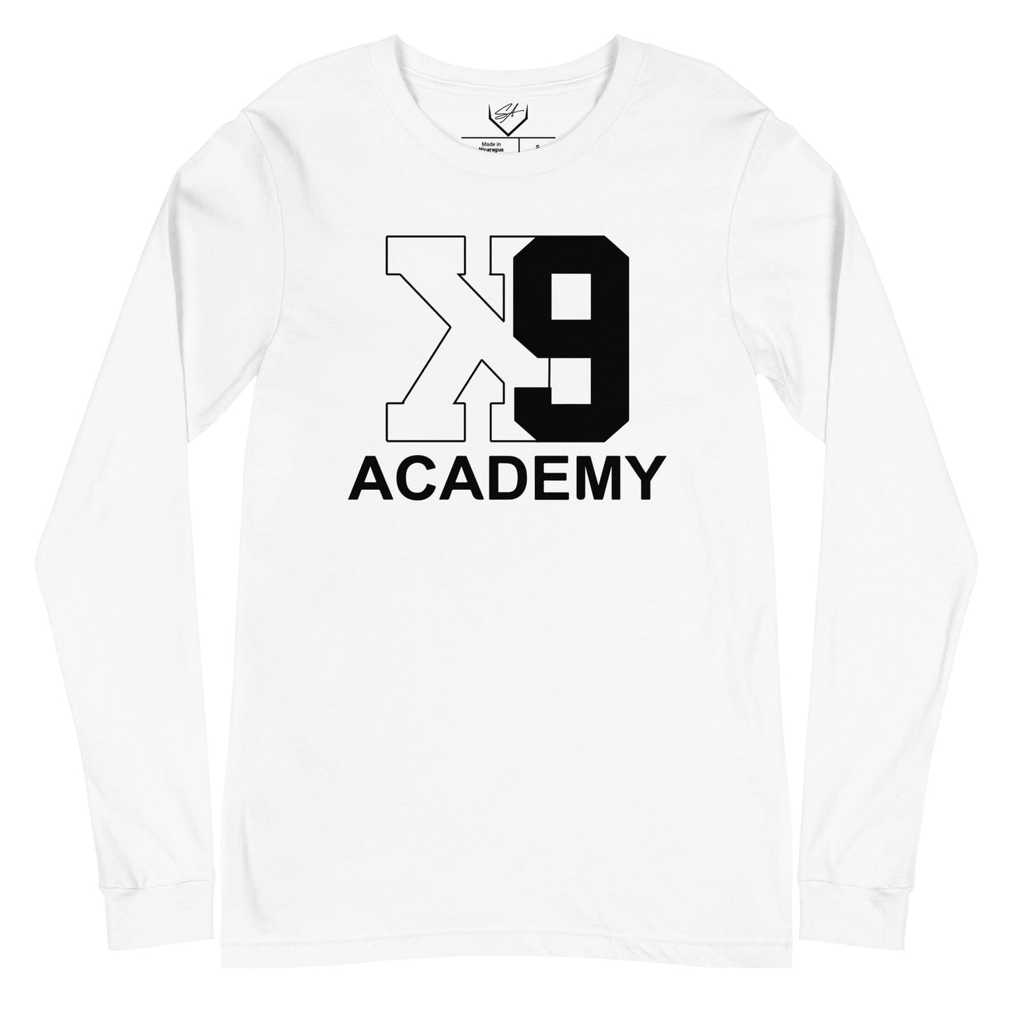 SA Apparel Adult Long Sleeve White / S K9 Academy - Adult Long Sleeve