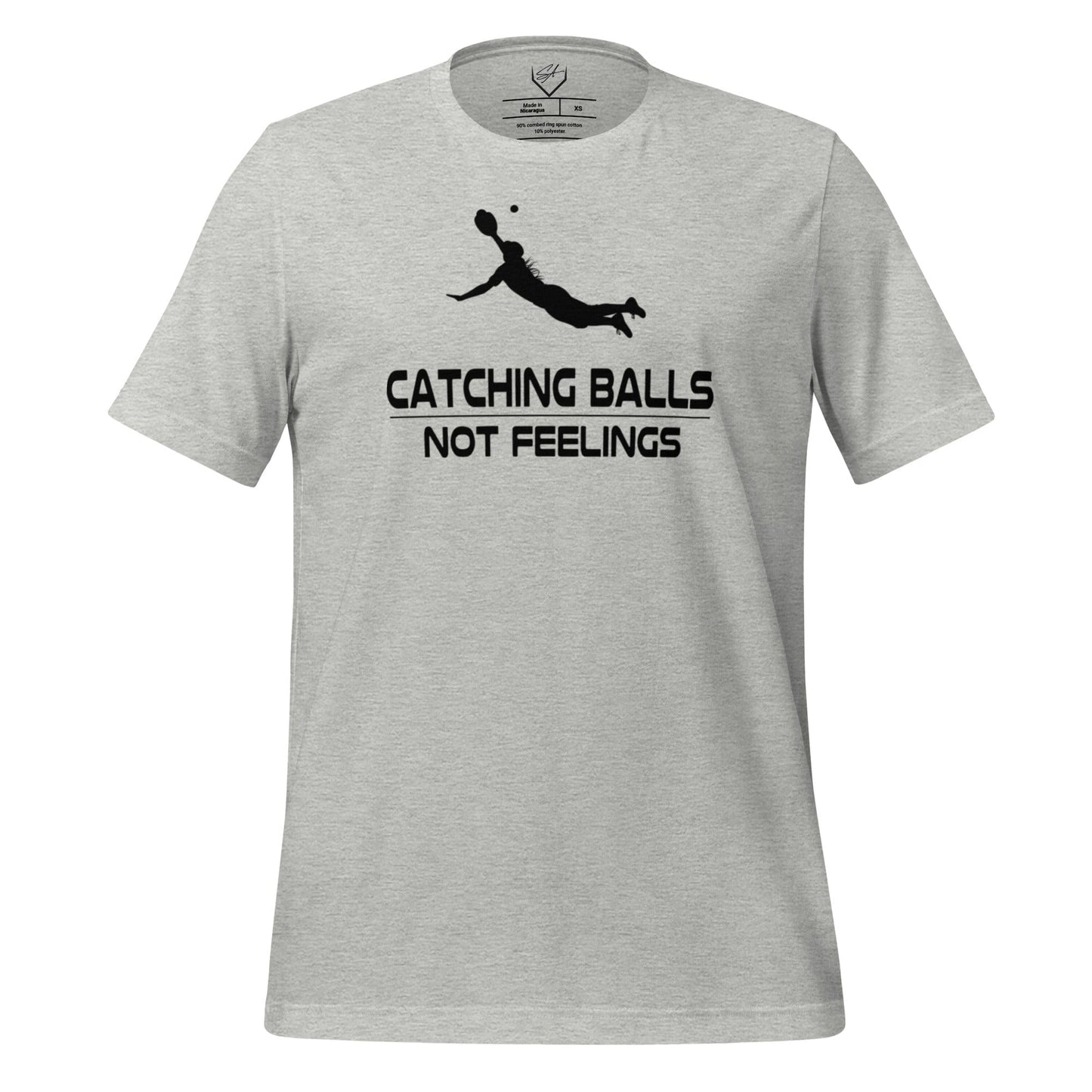 Catching Balls Not Feelings - Adult Tee