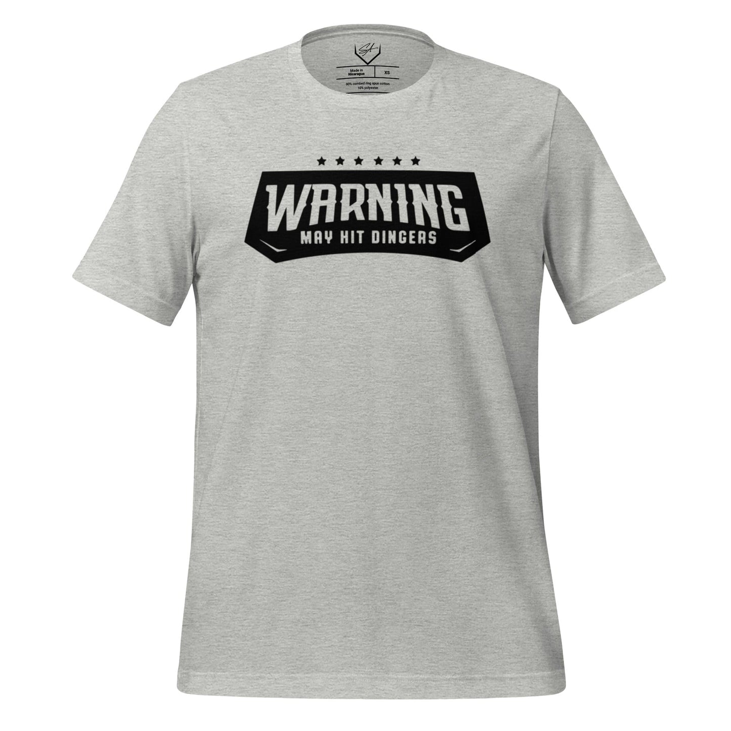Warning May Hit Dingers - Adult Tee