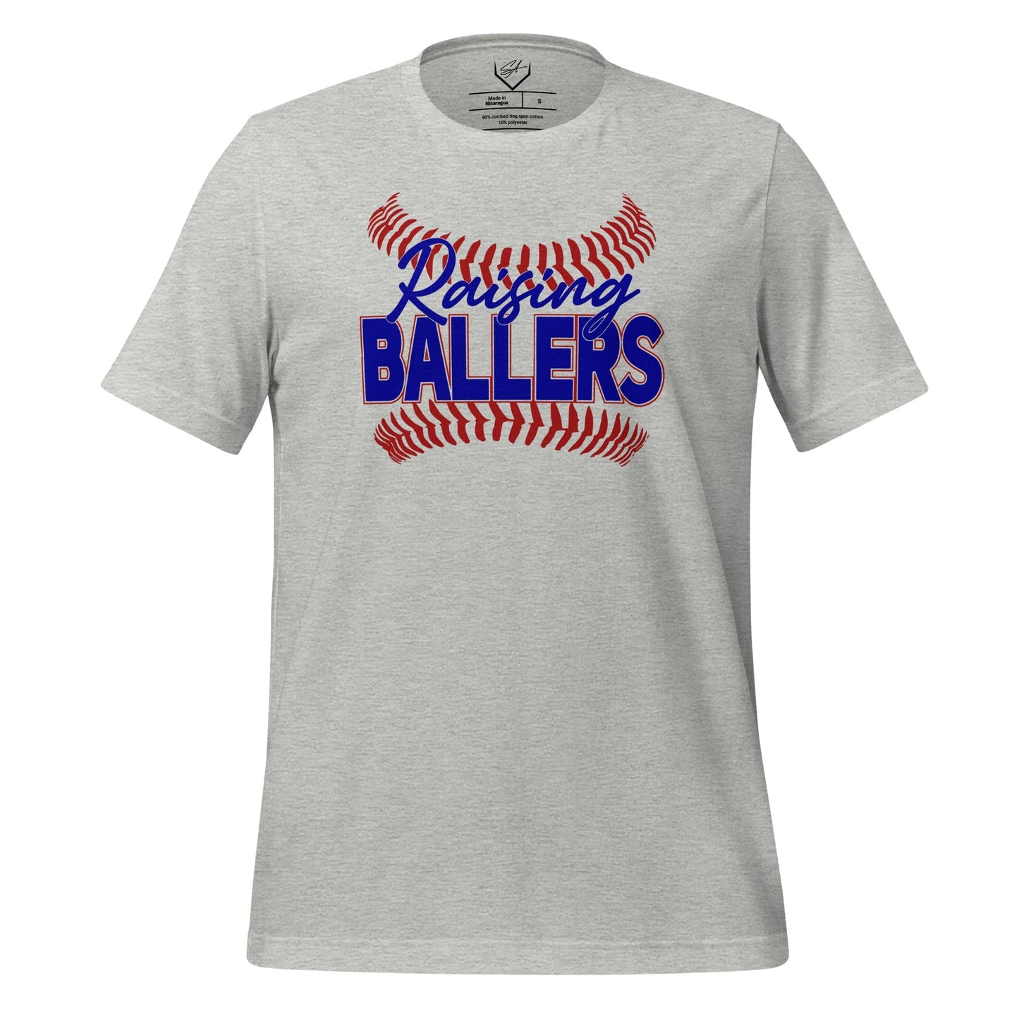 SA Apparel Adult Tee Sport Grey / S Raising Ballers - Adult Tee