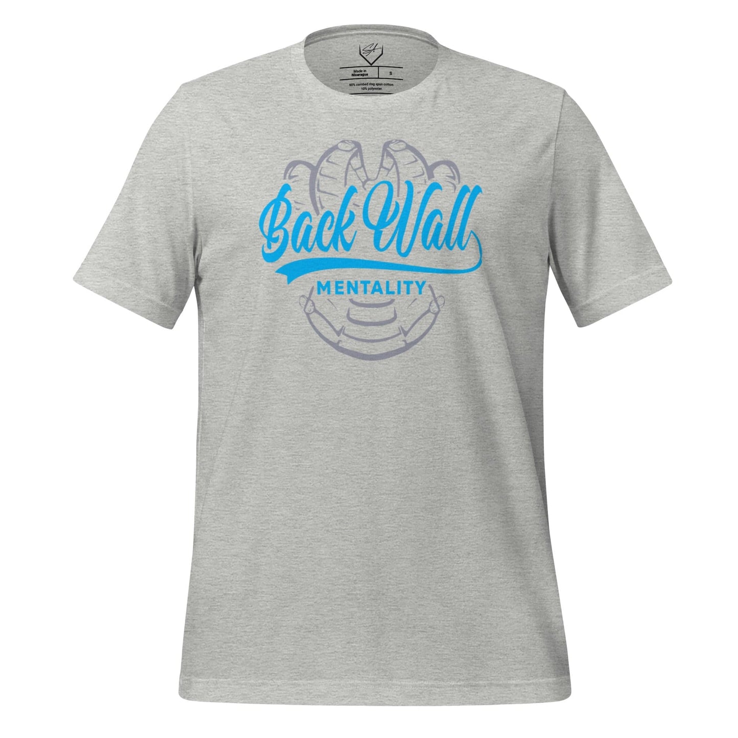 SA Apparel Adult Tee Sport Grey / S Backwall Mentality Teal - Adult Tee