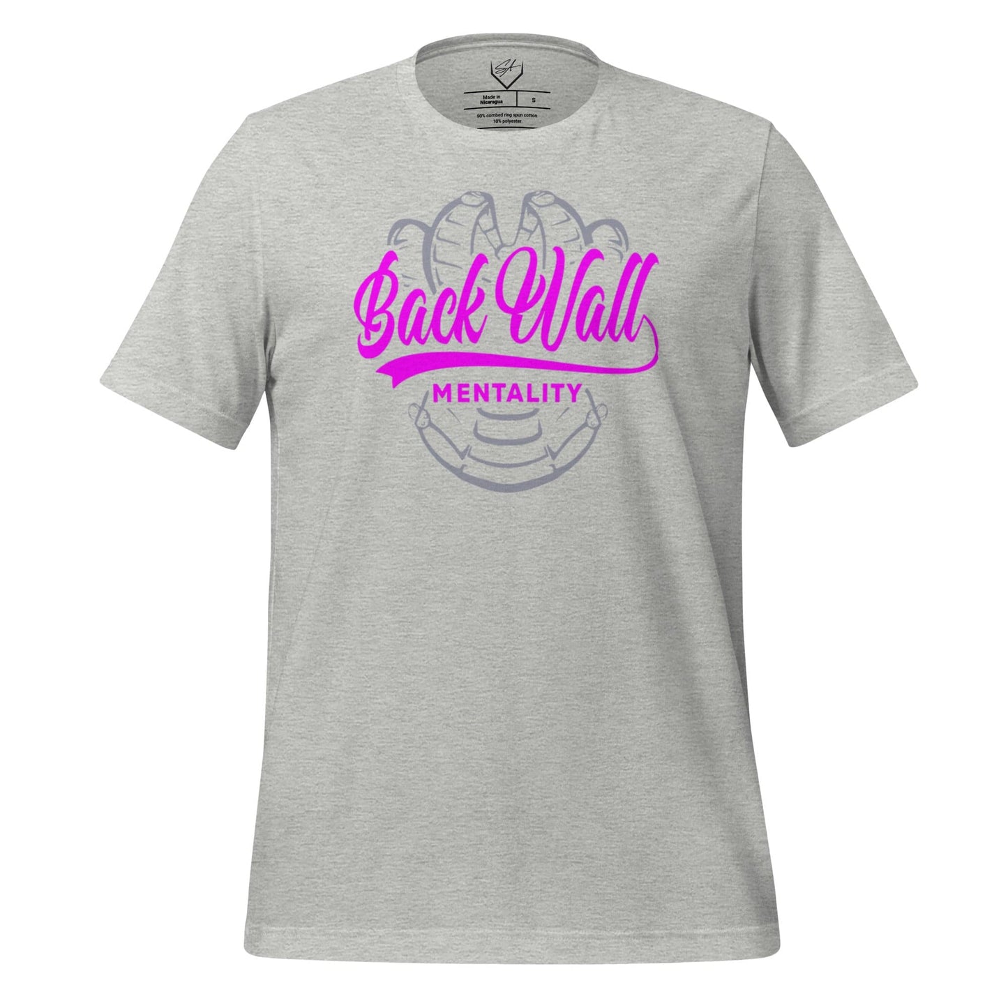 SA Apparel Adult Tee Sport Grey / S Backwall Mentality Pink - Adult Tee