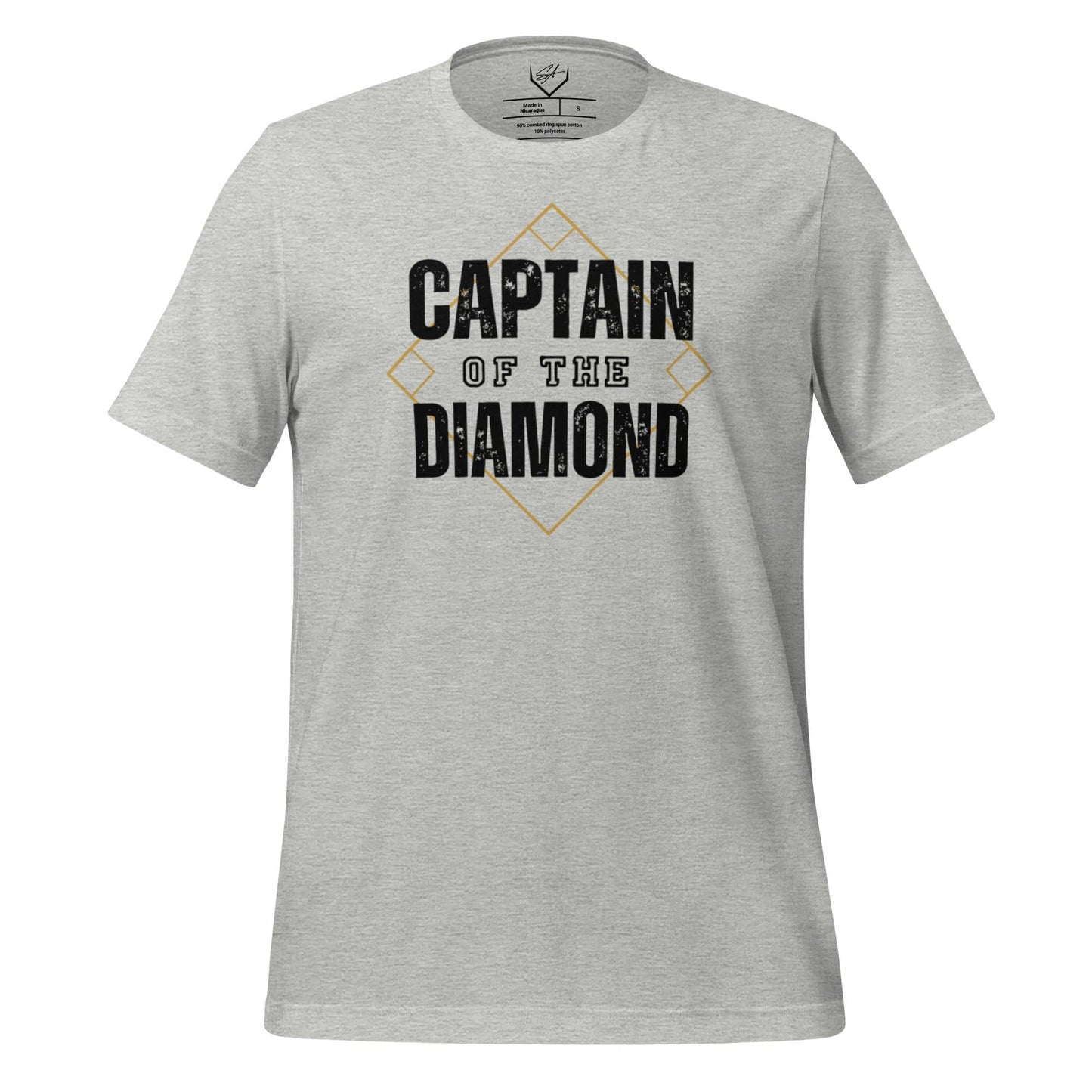 SA Apparel Adult Tee Sport Grey / S Captain Of The Diamond - Adult Tee