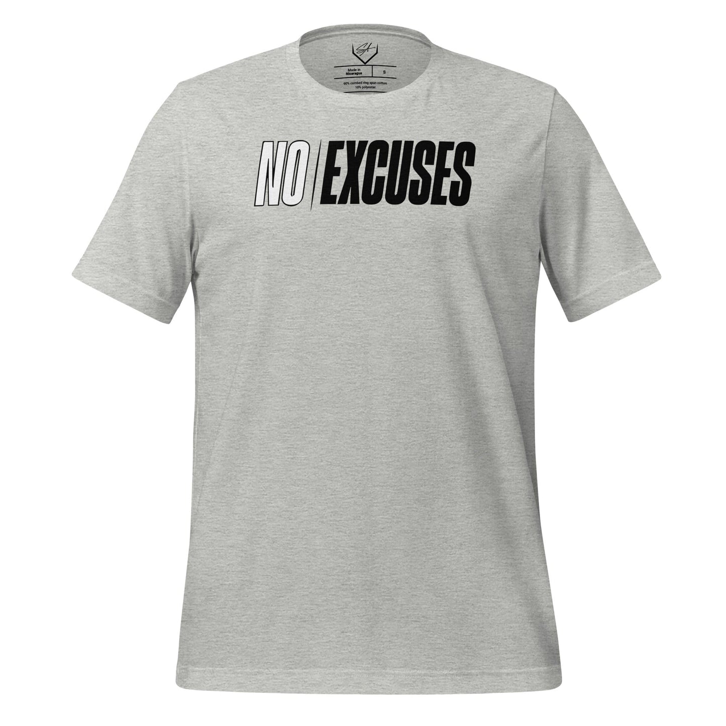 SA Apparel Adult Tee Sport Grey / S No Excuses - Adult Tee