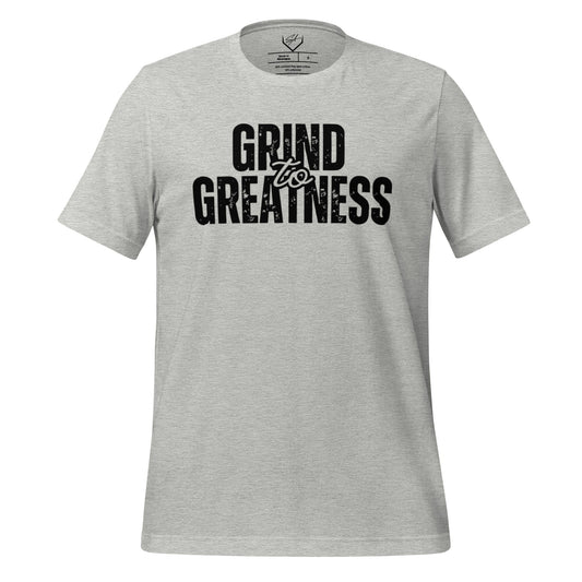 SA Apparel Adult Tee Light Grey / S / Soft Style/Cotton Grind To Greatness - Adult Tee